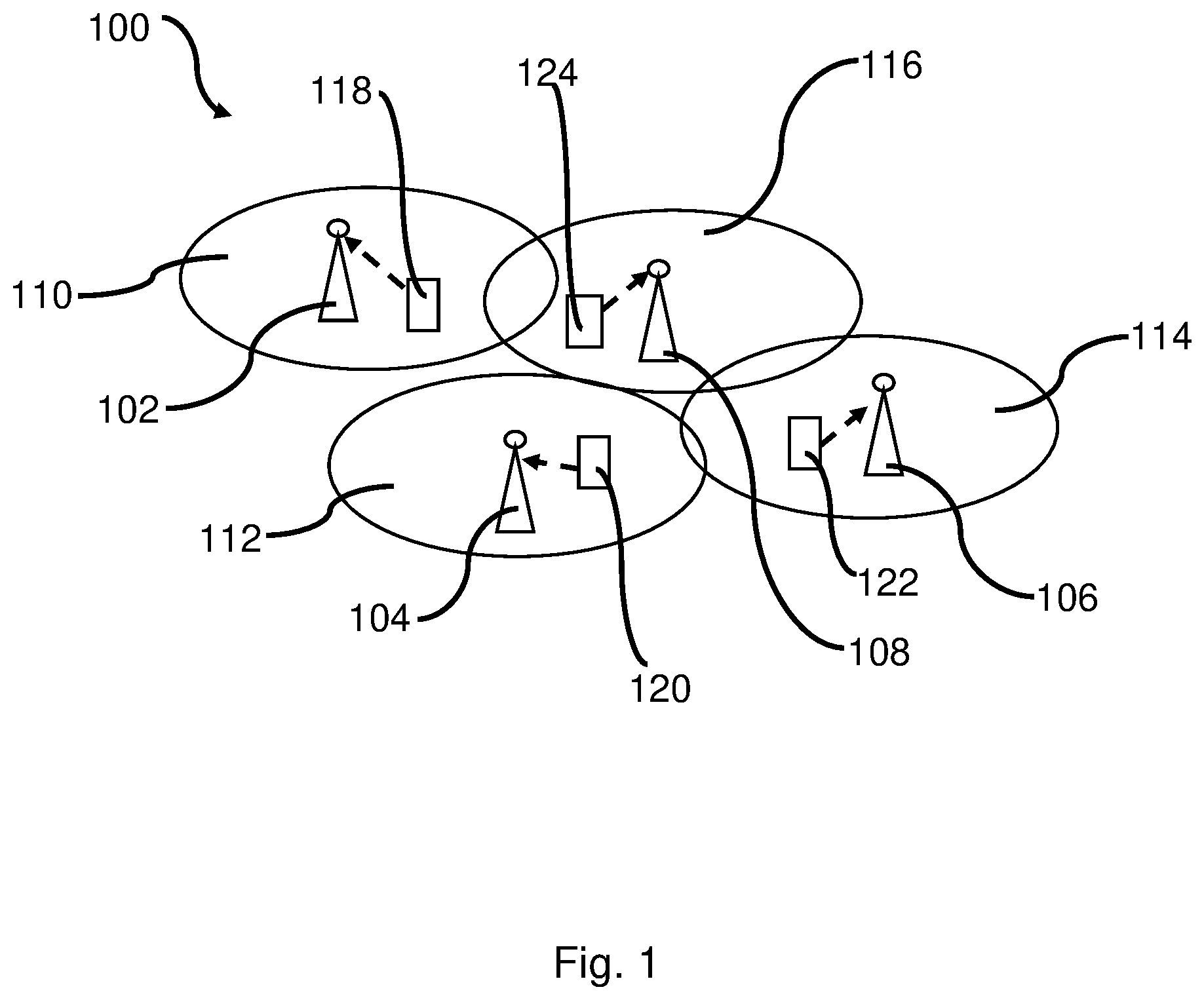 Patent US11785489 — Apparatus, method and computer program for self-organizing network measurement reporting — Figure 1