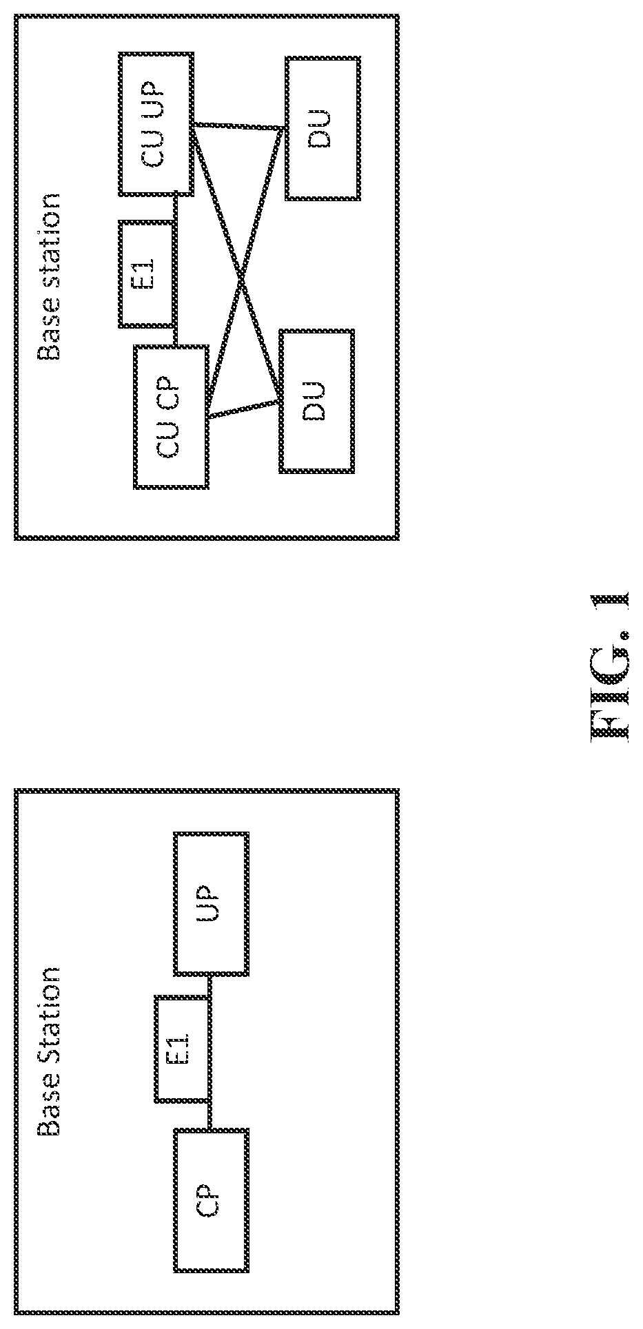 Patent US11785496 — Quality of service implementations for separating user plane — Figure 1
