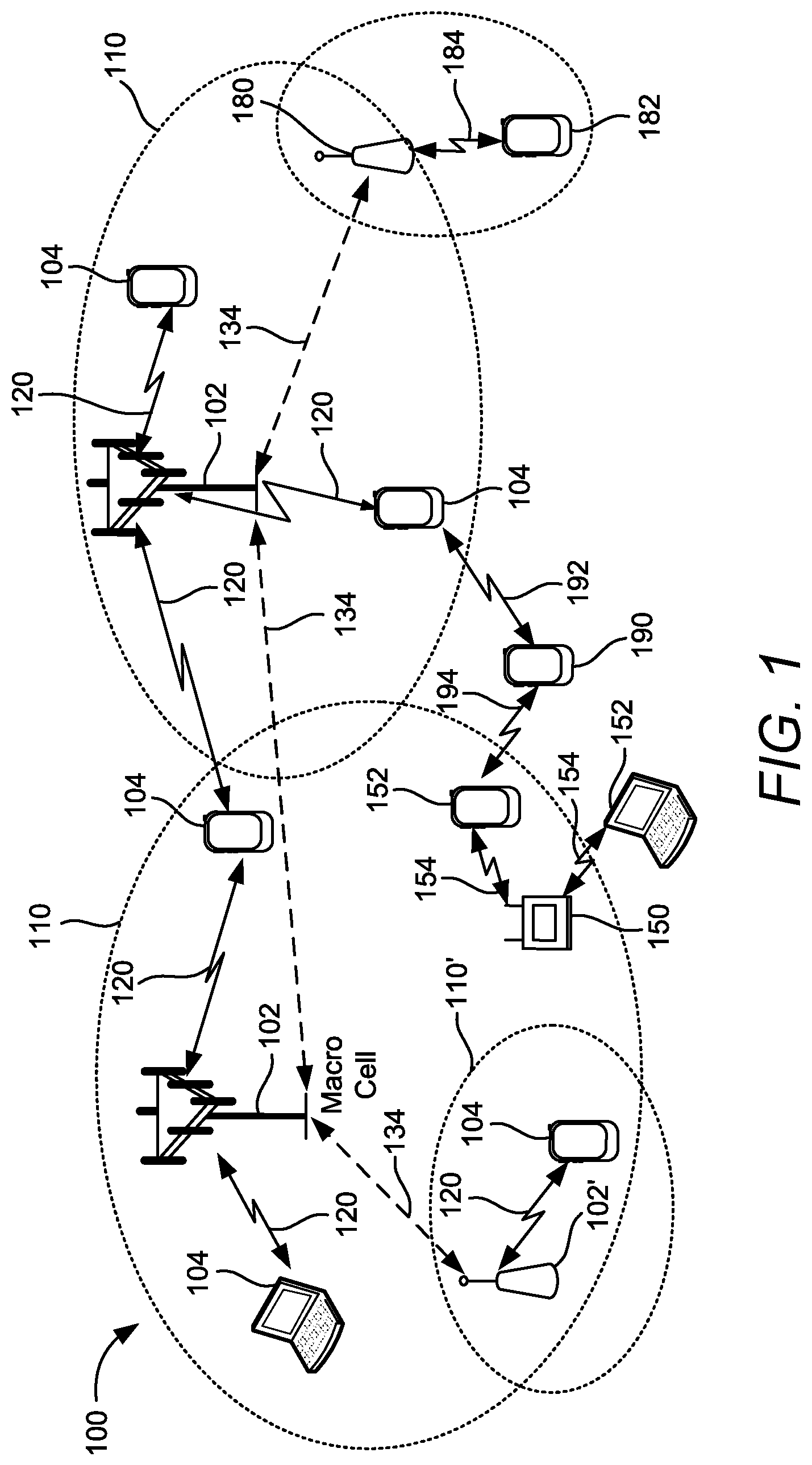 Patent US11785514 — Key performance indicator improvements in wireless communication — Figure 1