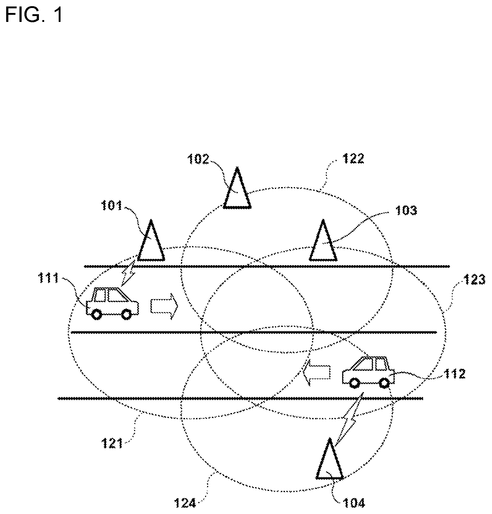 Patent US11785519 — Controller, terminal device, control method, and program for handover connections — Figure 1