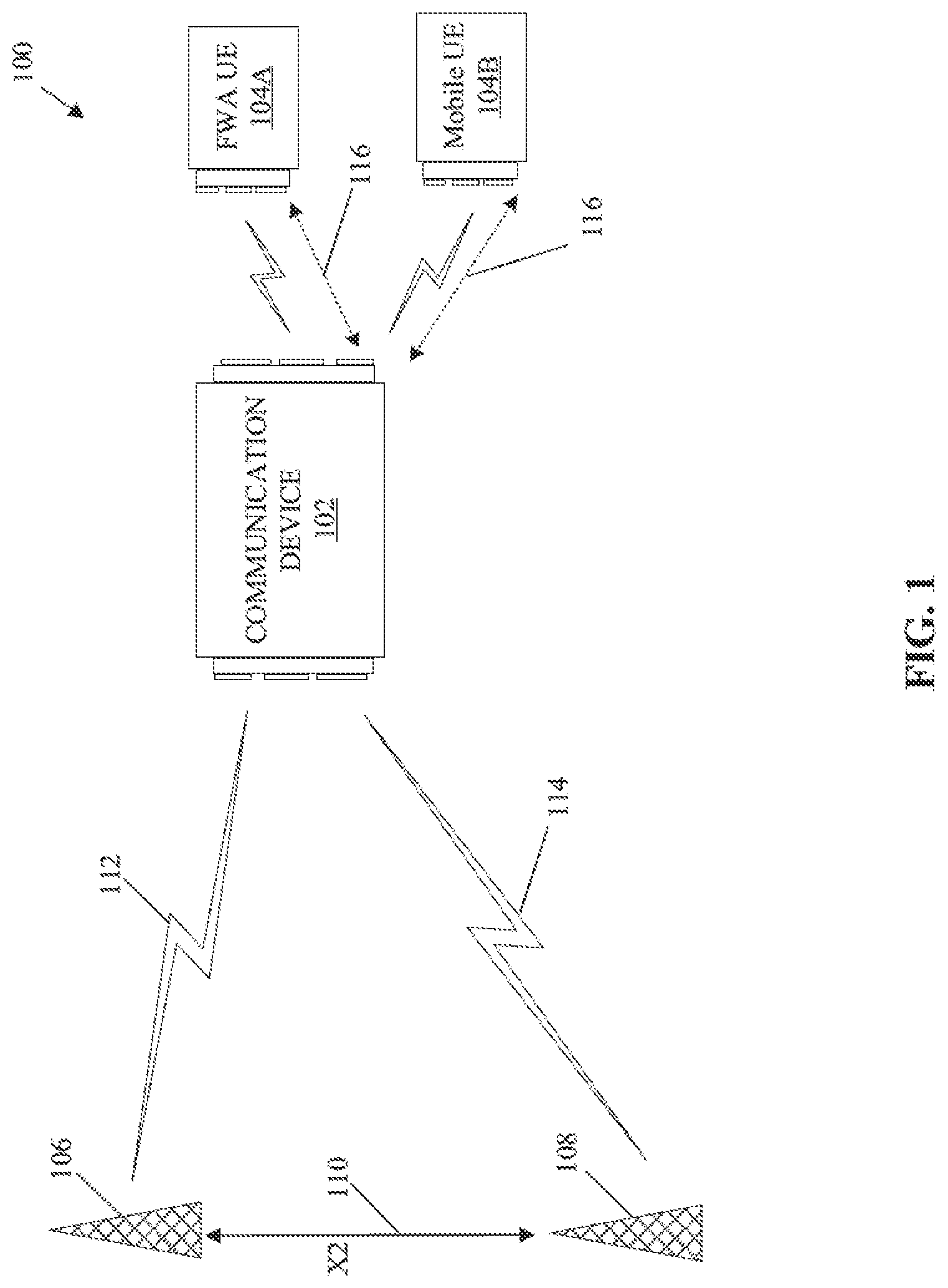 Patent US11785532 — Low-power and low-latency non-standalone initial access to new radio carrier — Figure 1