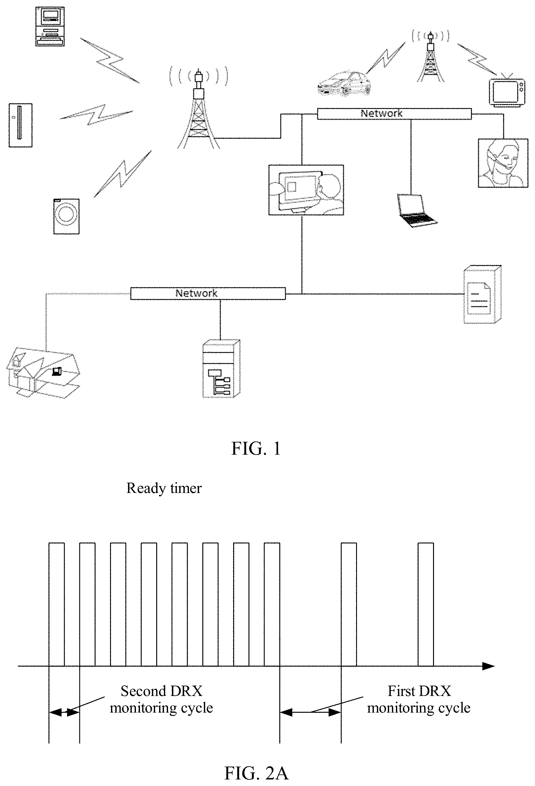Patent US11785542 — Downlink scheduling data monitoring method, downlink scheduling data sending method, and apparatus — Figure 1