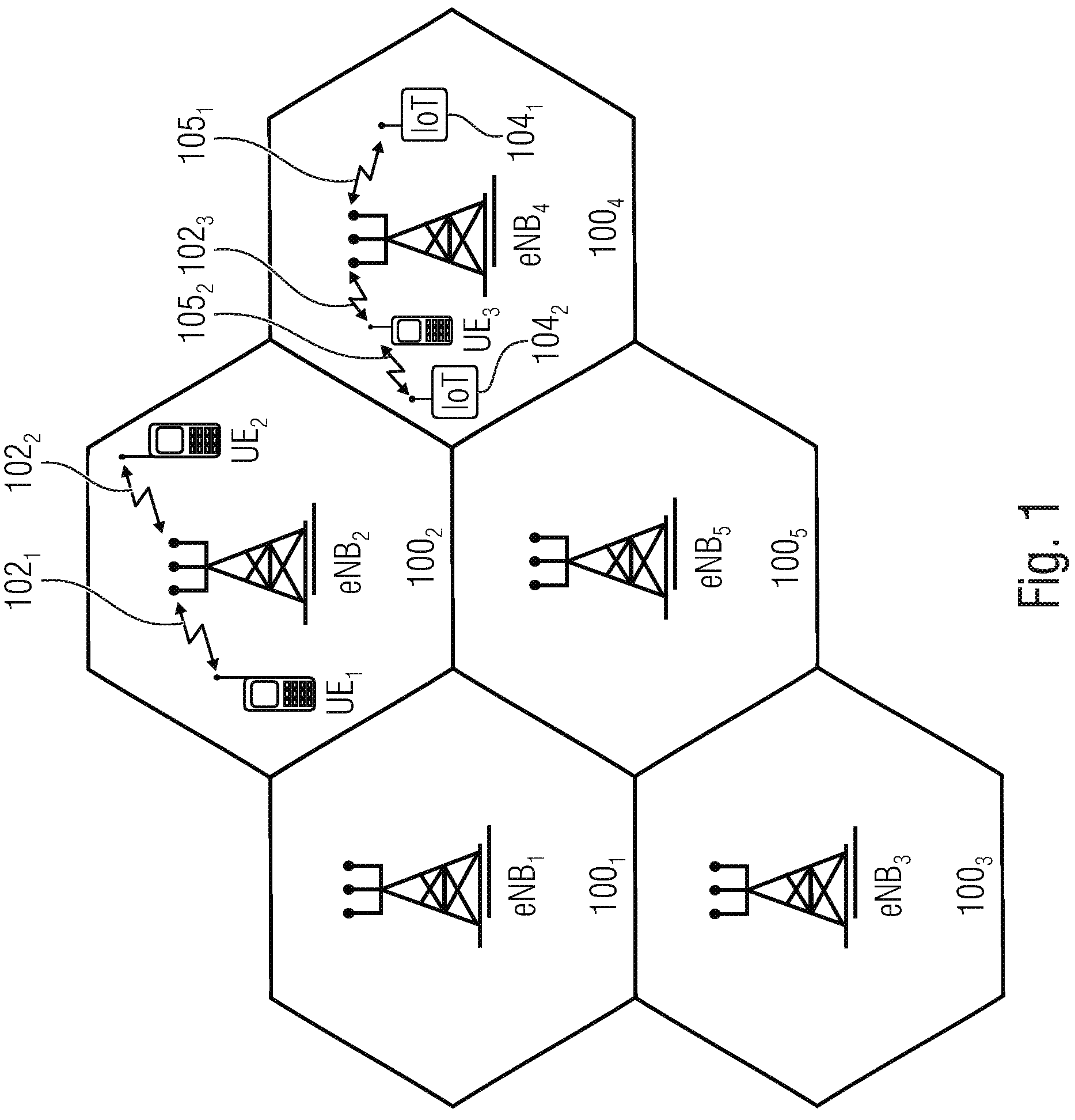 Patent US11785628 — Device and method for associating resource information with channel metric information in wireless networks — Figure 1