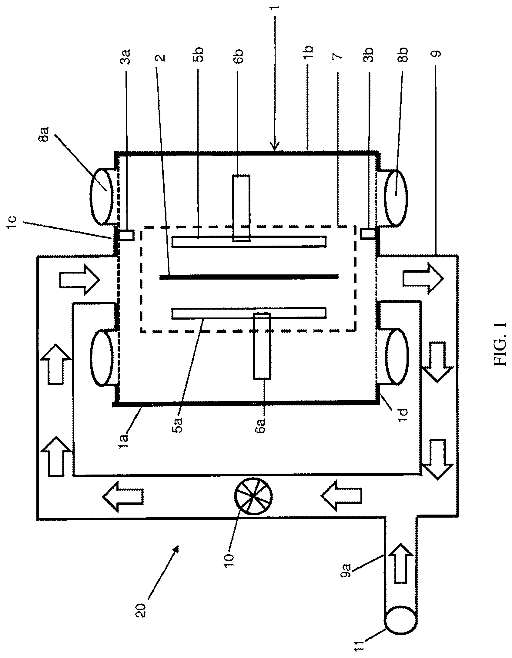 Patent US11785671 — Method and device for producing molded parts with a semi-finished product — Figure 1