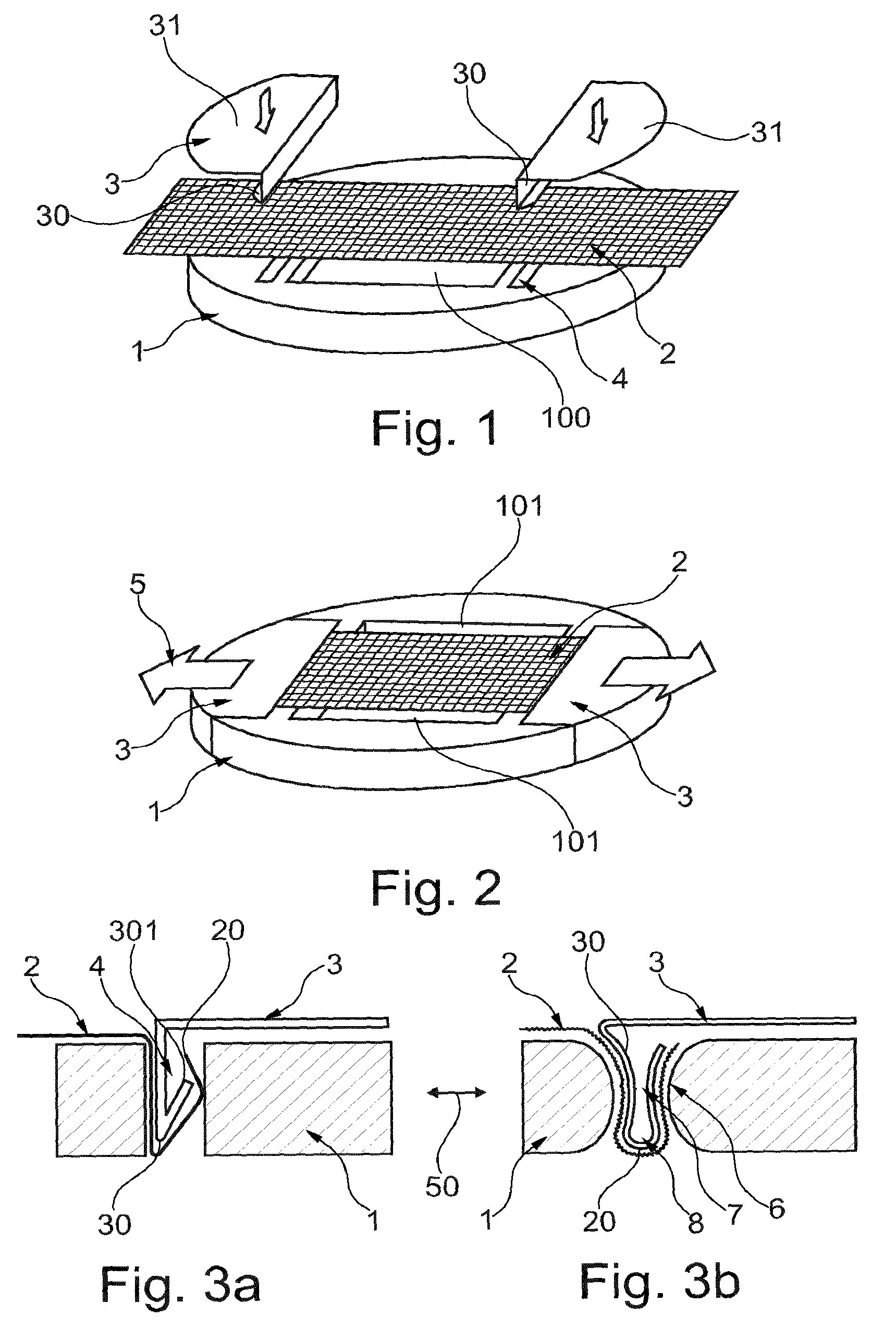 Patent US11785673 — Fluid permeable heater assembly for an aerosol-generating system and method for assembling a fluid permeable heater for an aerosol-generating system — Figure 1