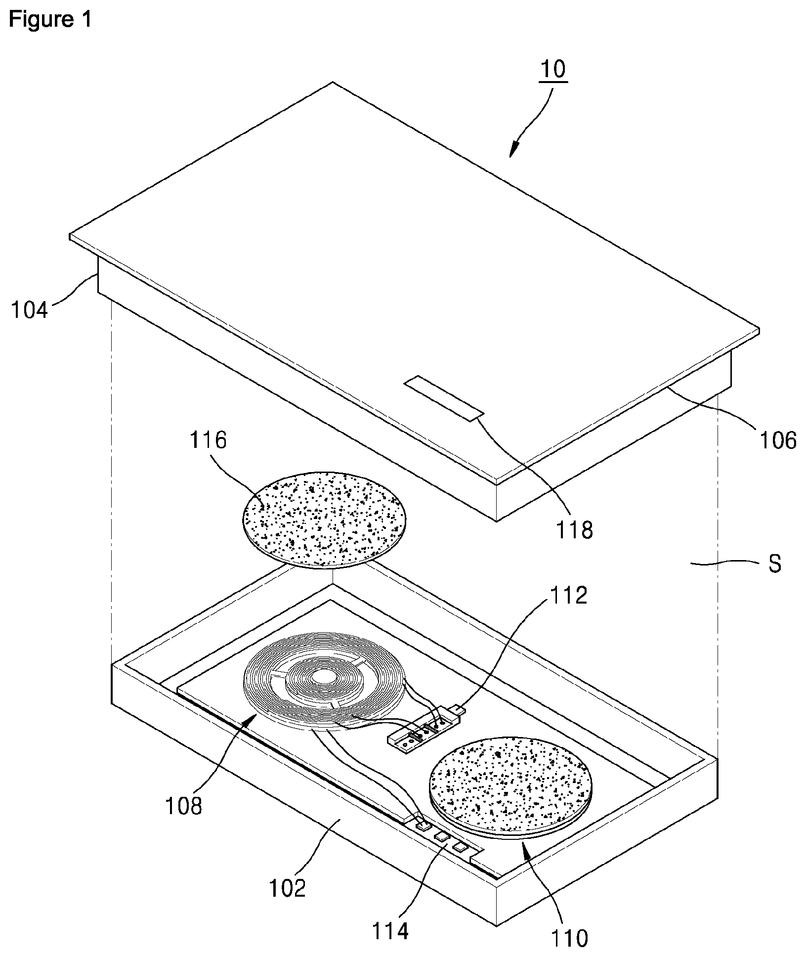 Patent US11785680 Figure 1 – Induction heating device and method for sensing a cooking vessel on an induction heating device