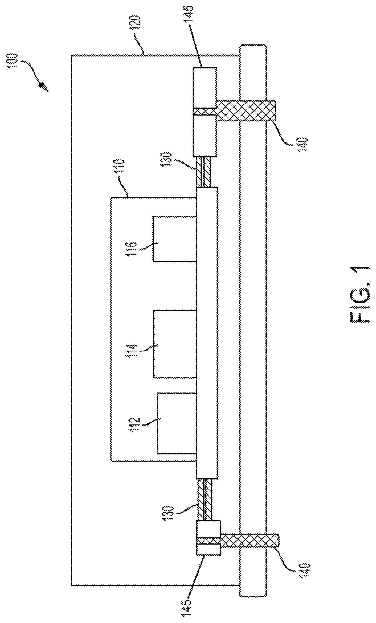 Patent US11785705 — Thermal insulation and temperature control of components — Figure 1