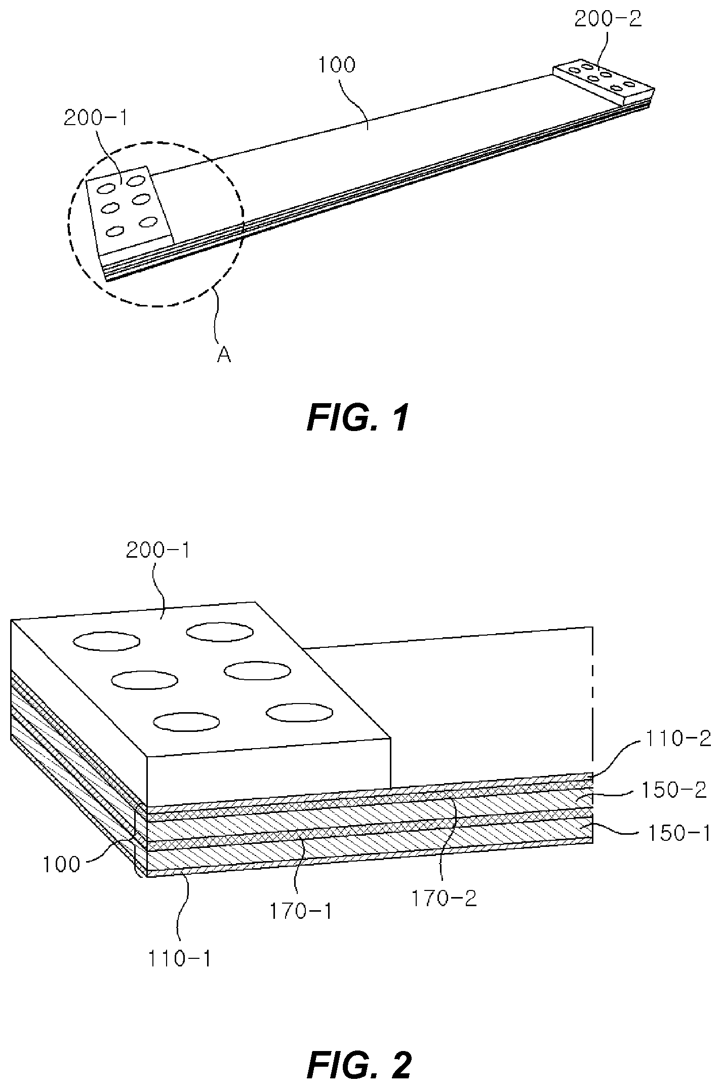 Patent US11785713 — Flexible cable jumper structure, and method for producing same — Figure 1