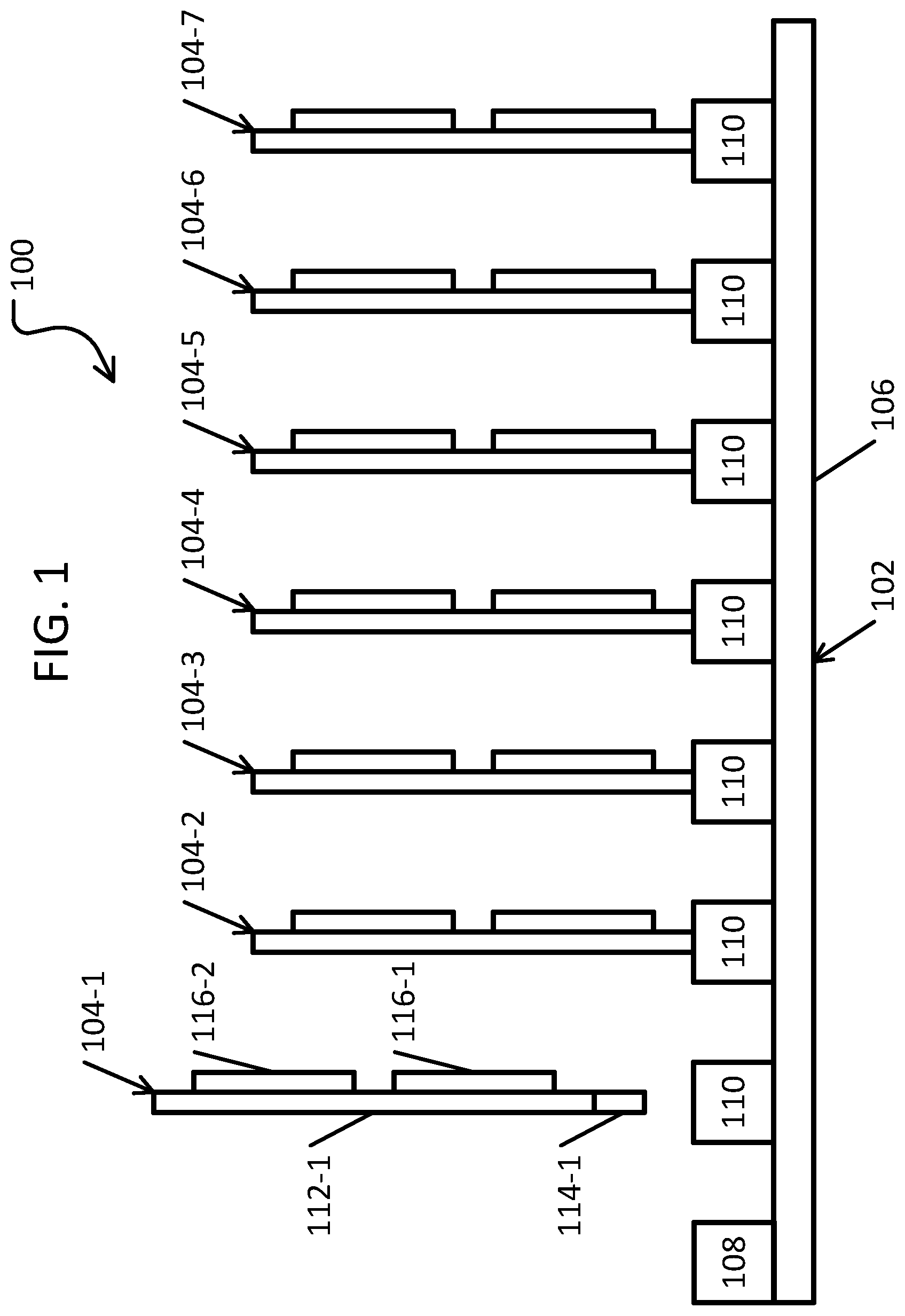 Patent US11785717 — Card retention connector system — Figure 1