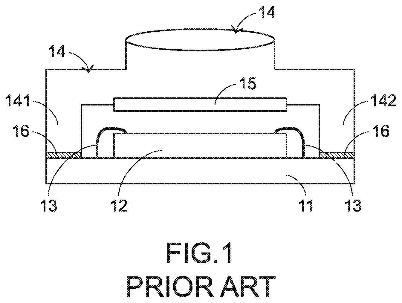 Patent US11785723 — Lens module — Figure 1