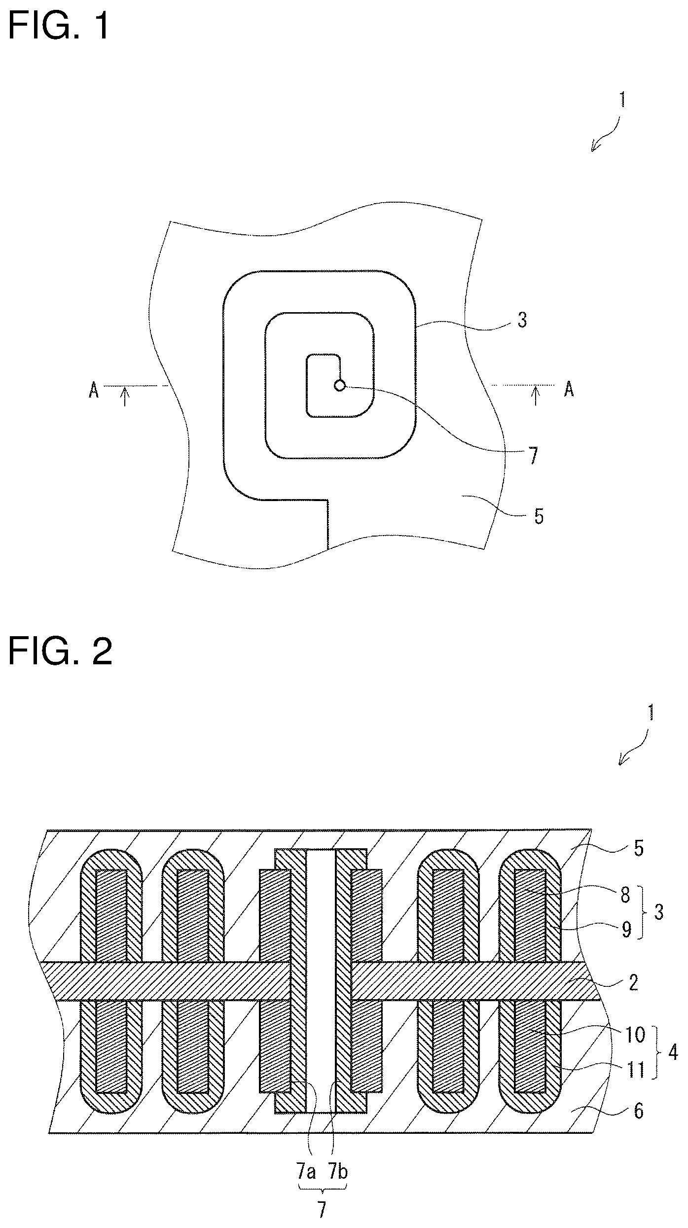 Patent US11785724 — Planar coil element and method for producing planar coil element — Figure 1
