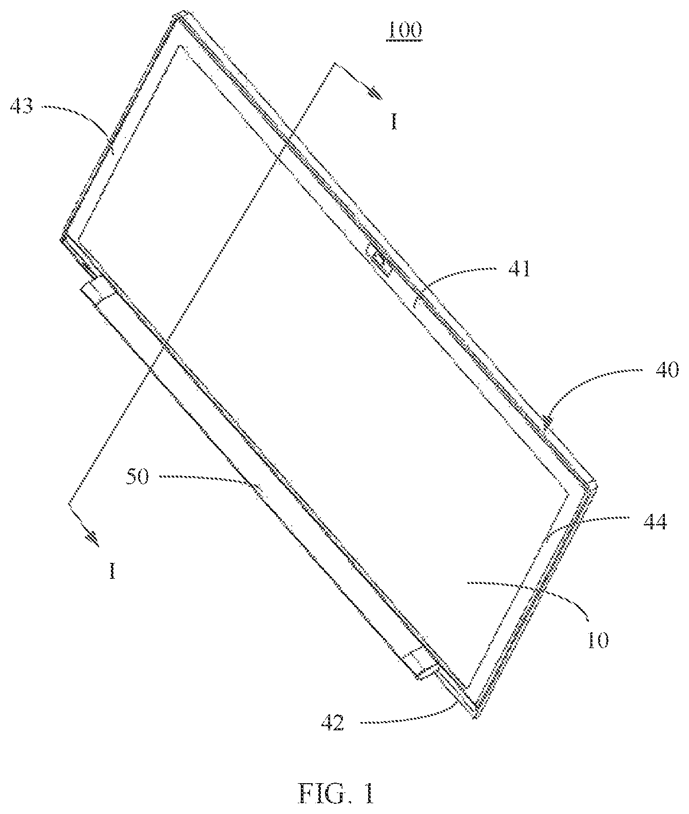 Patent US11785725 — Display device — Figure 1