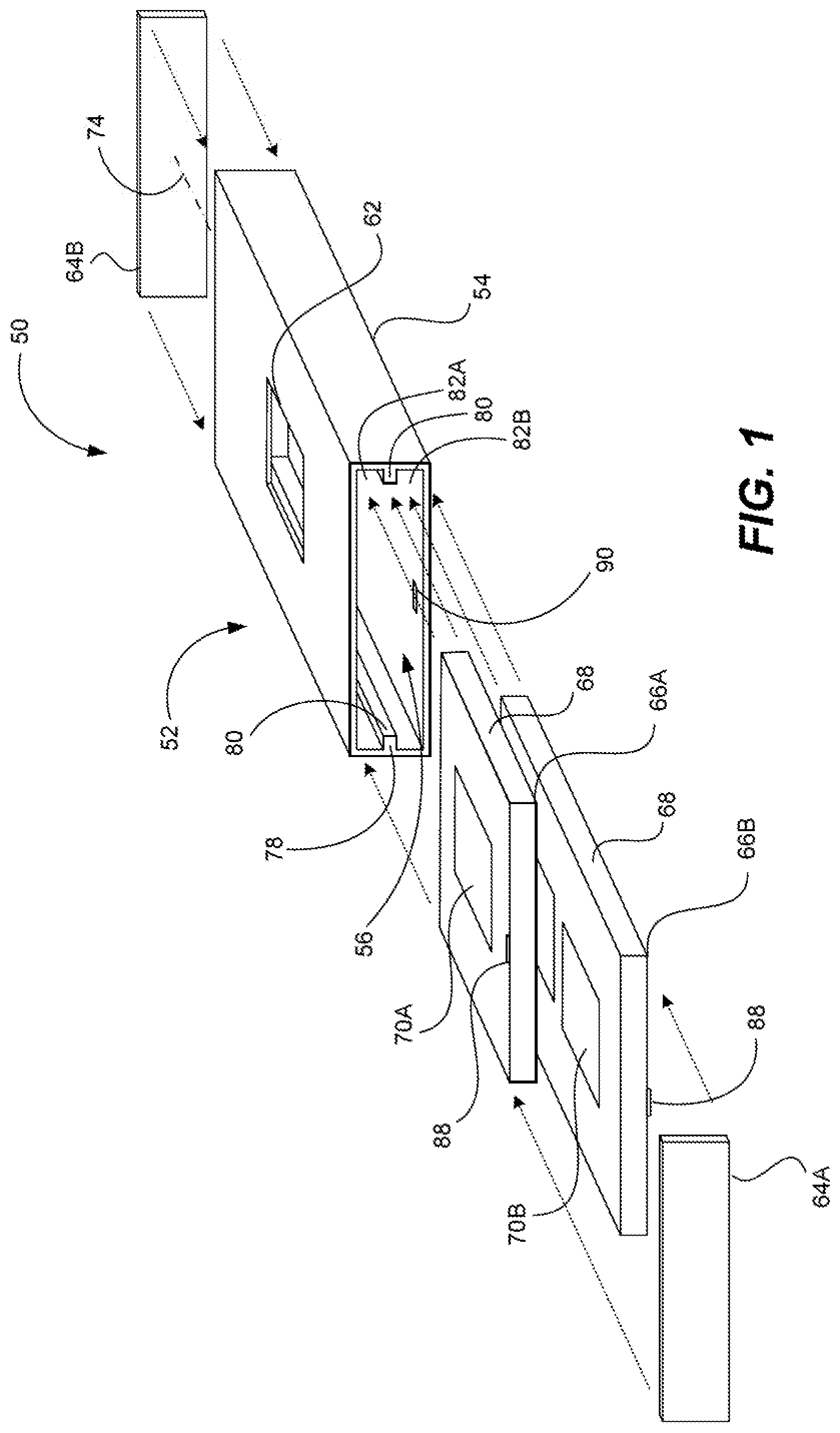 Patent US11785729 — Glass enclosure — Figure 1