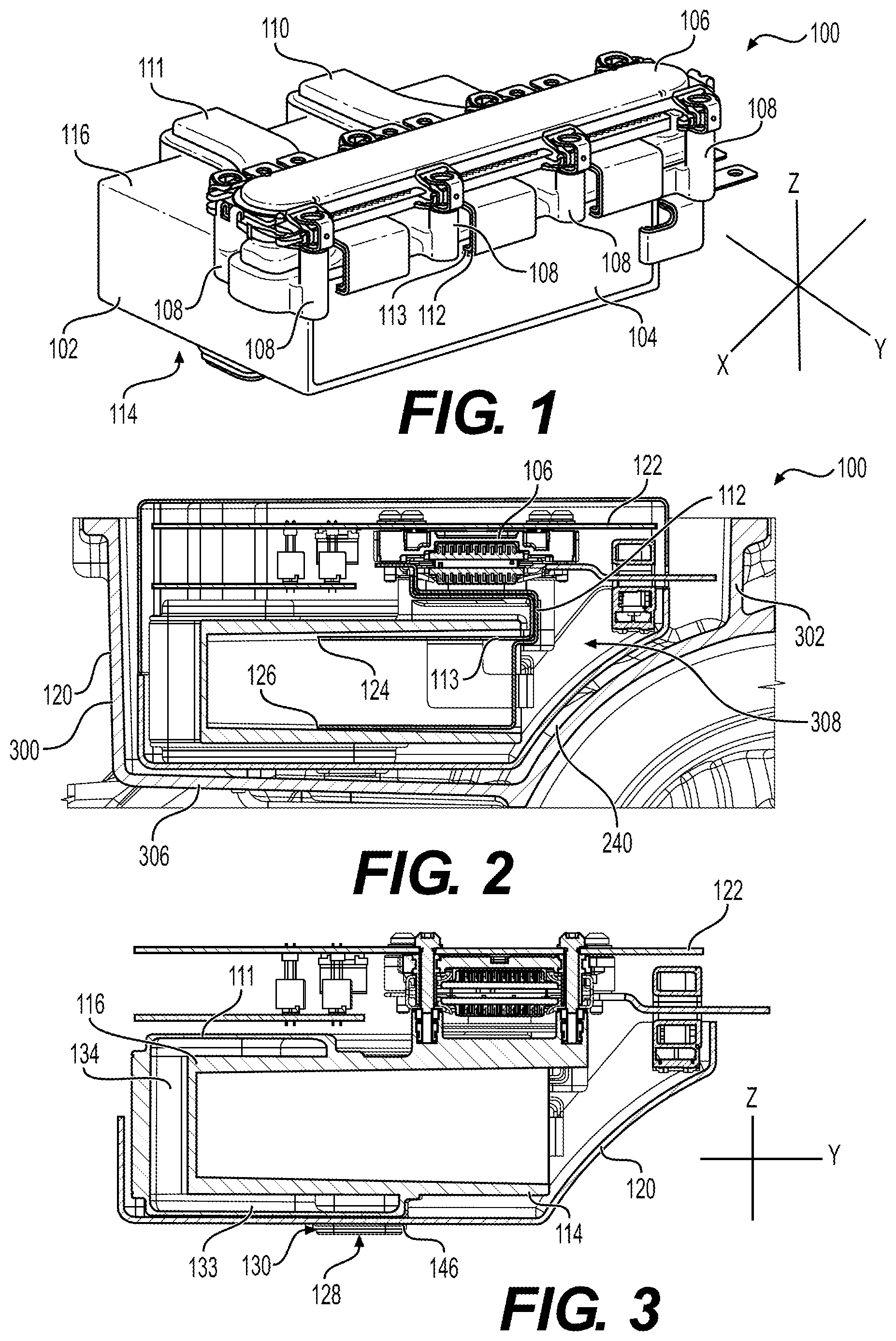 Patent US11785737 — Systems and methods for cooling electronic components of a vehicle — Figure 1