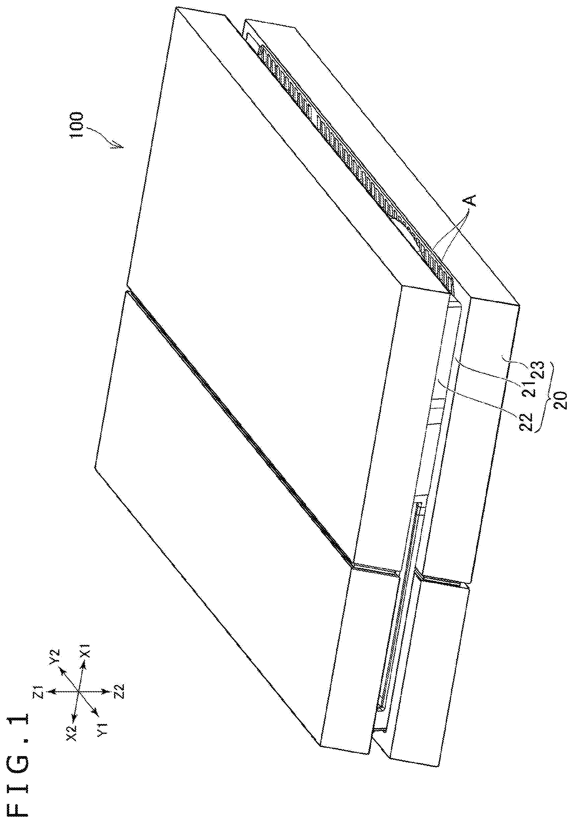 Patent US11785738 — Electronic apparatus — Figure 1