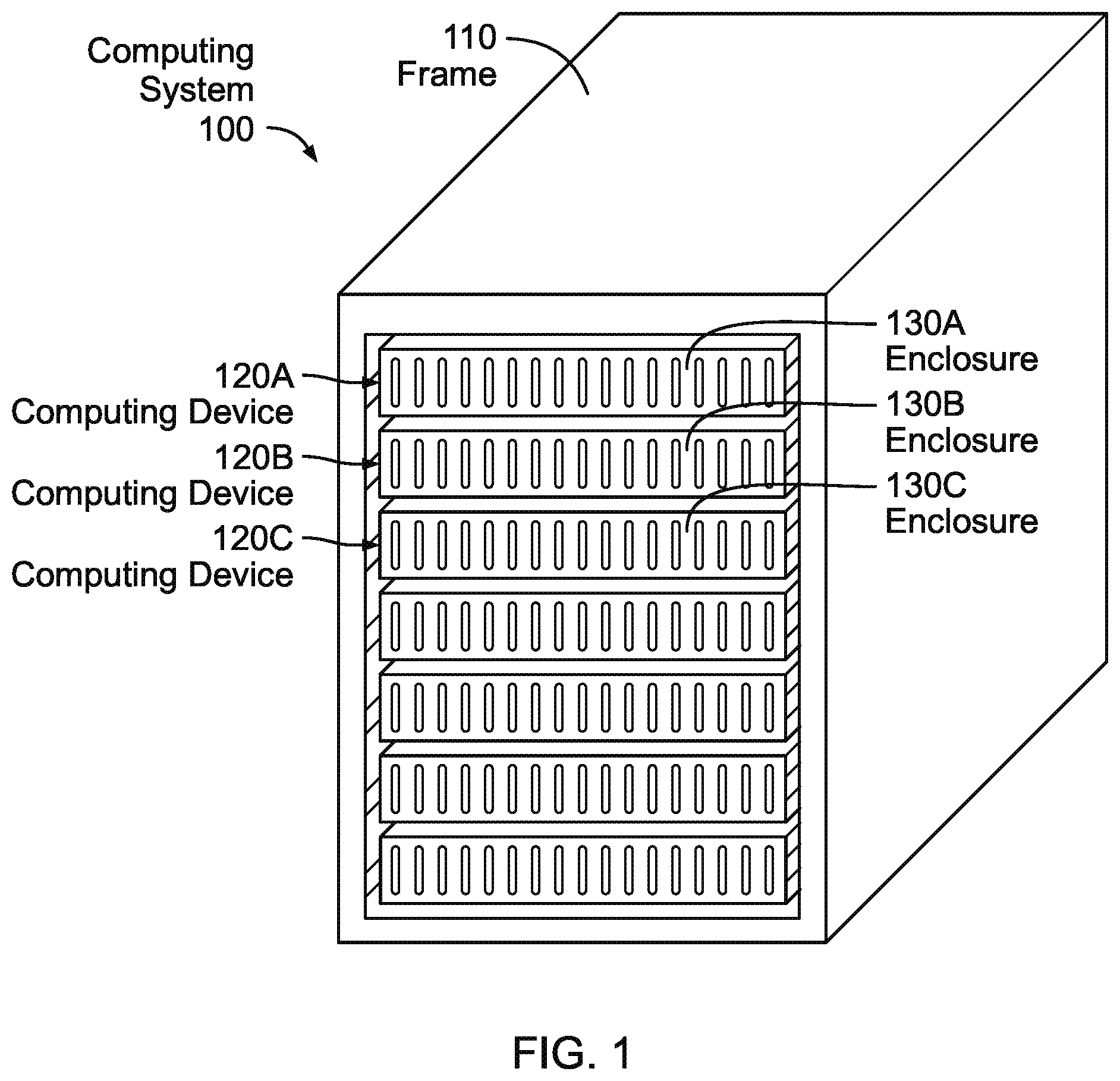 Patent US11785741 — System and method for cooling a computing device — Figure 1