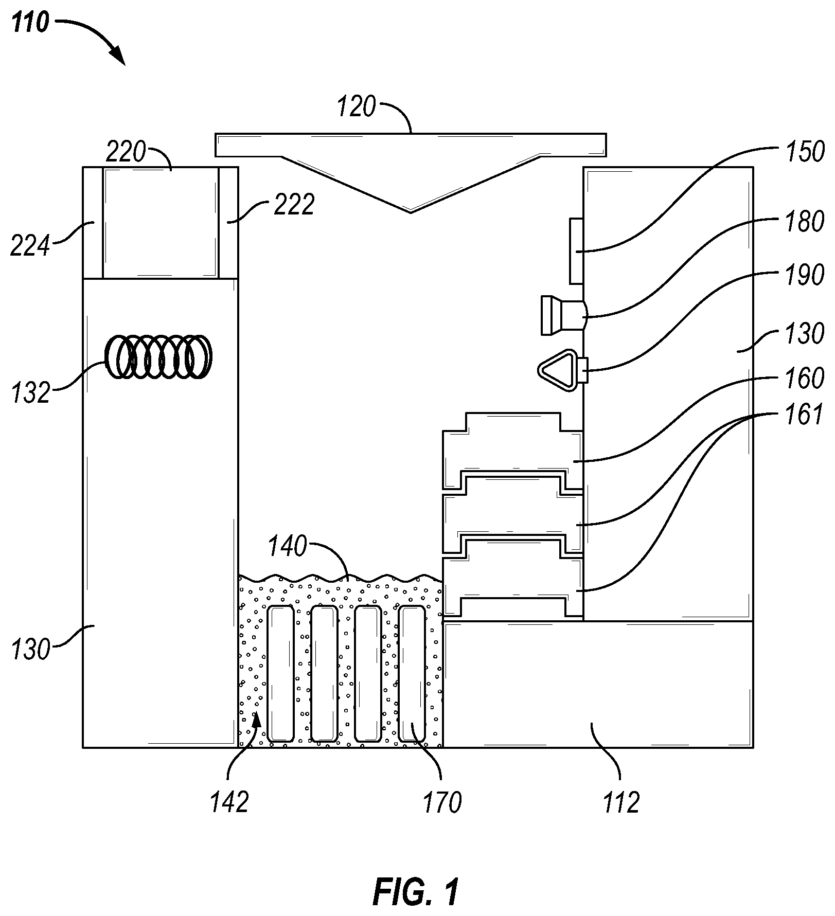 Patent US11785747 — Methods and devices for testing immersion cooling controllers — Figure 1
