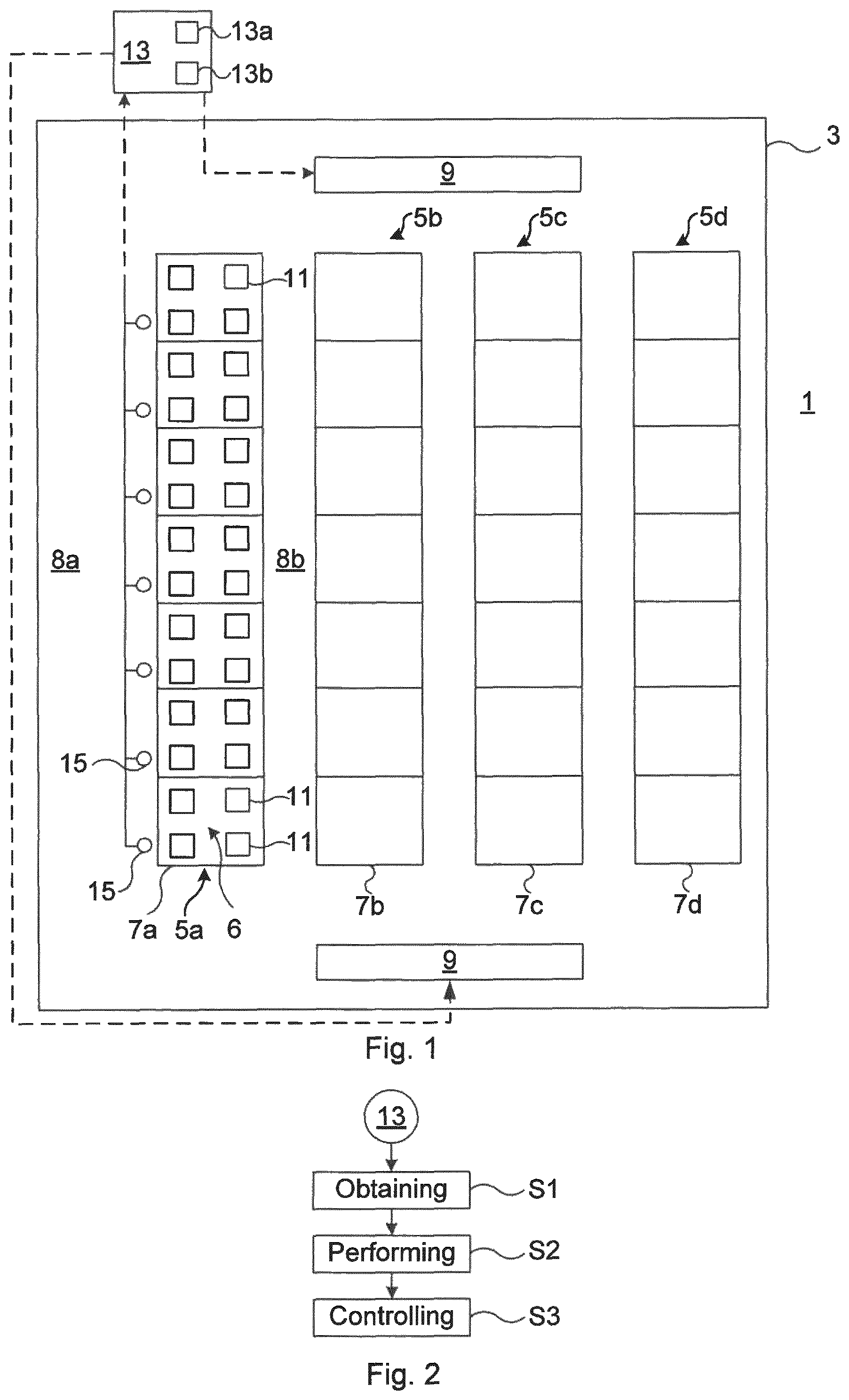 Patent US11785749 — Method of controlling cooling in a data centre — Figure 1