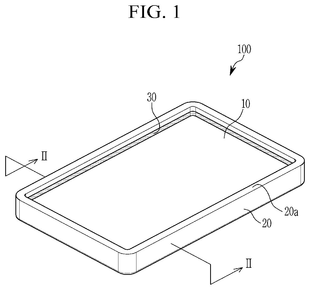 Patent US11785753 Figure 1 – Display device