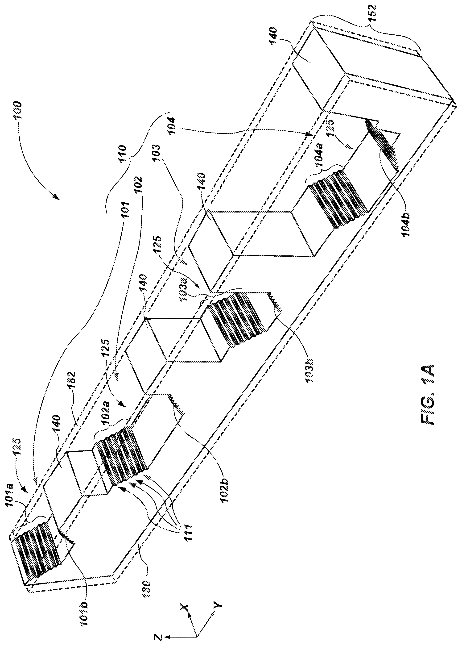 Patent US11785775 — Methods of forming microelectronic devices, and related microelectronic devices, memory devices, and electronic systems — Figure 1