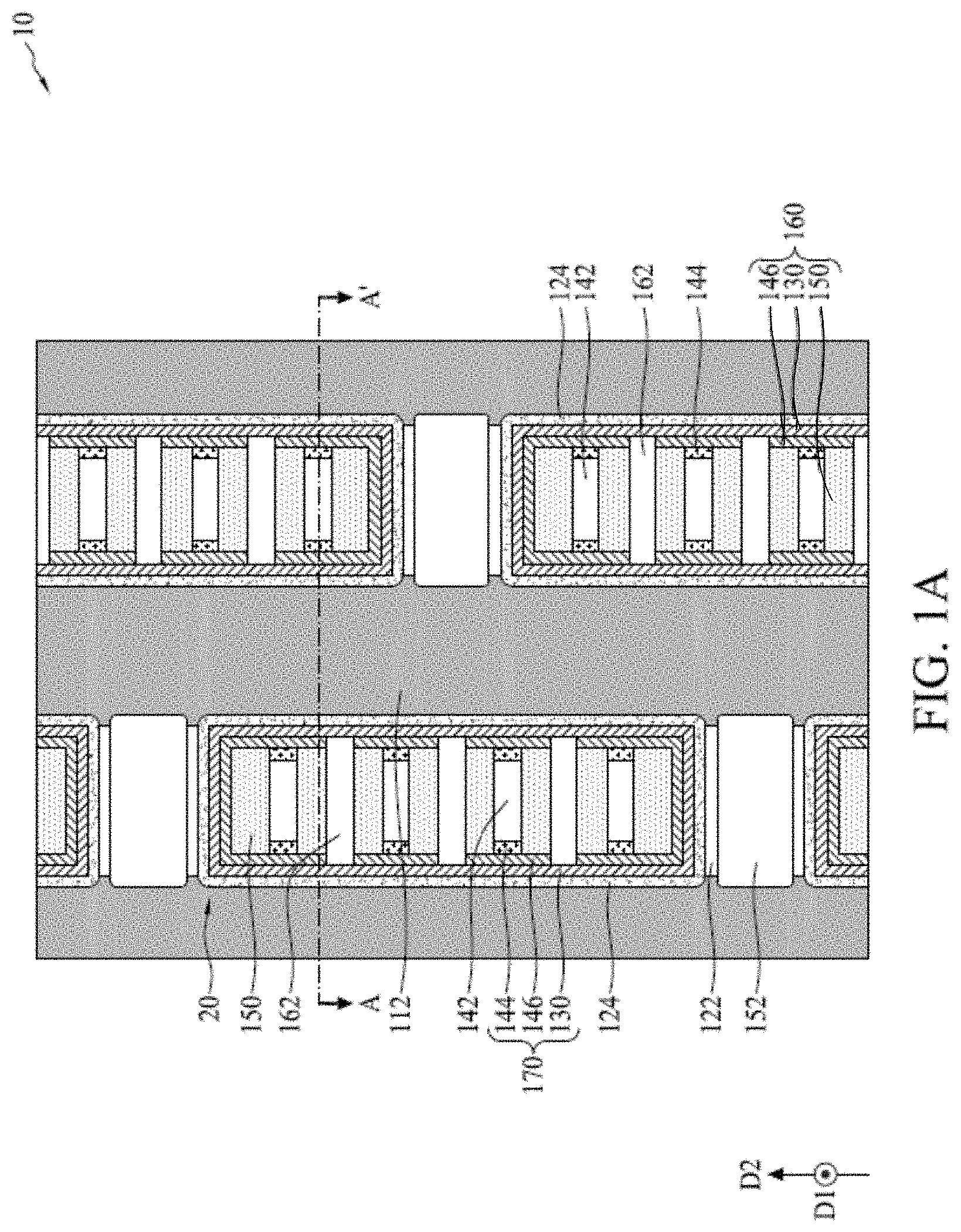 Patent US11785779 Figure 1 – Method for forming a semiconductor memory structure using a liner layer as an etch stop