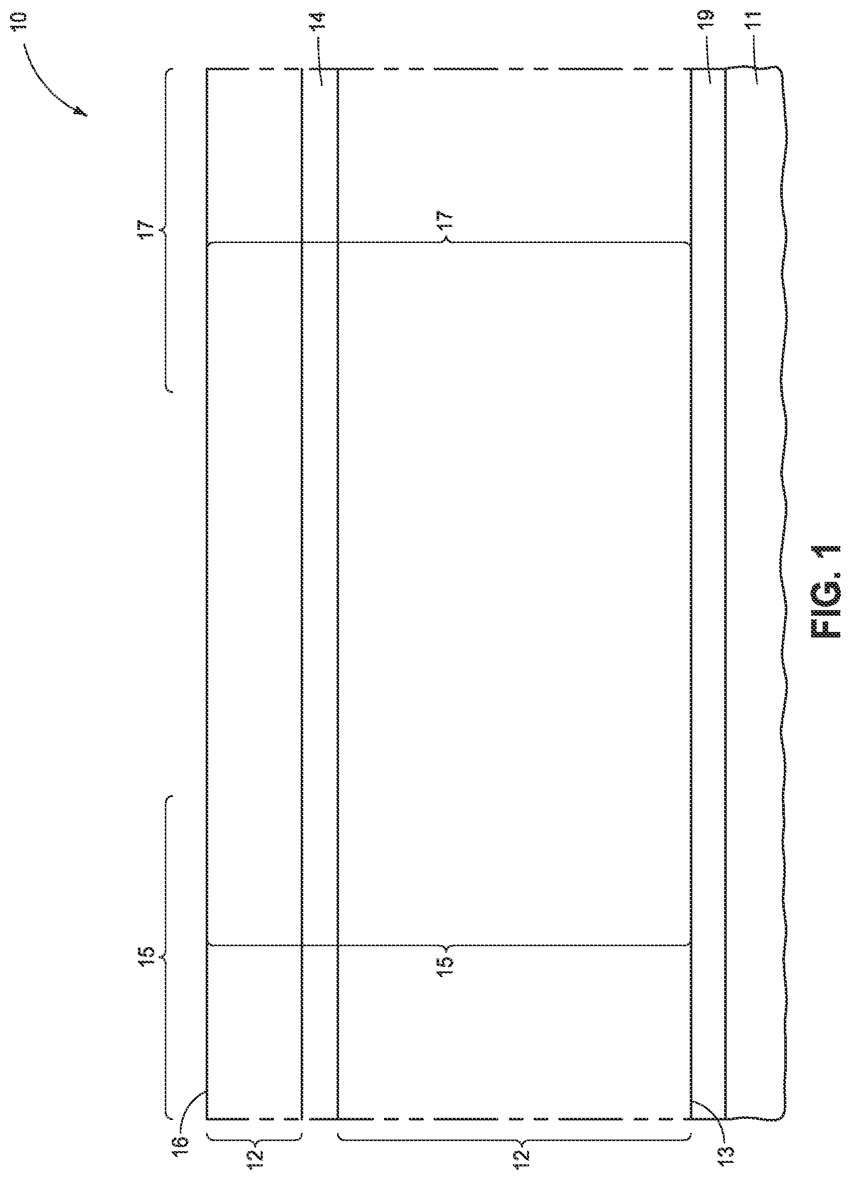 Patent US11785781 — Integrated circuit constructions comprising memory and methods used in the formation of integrated circuitry comprising memory — Figure 1
