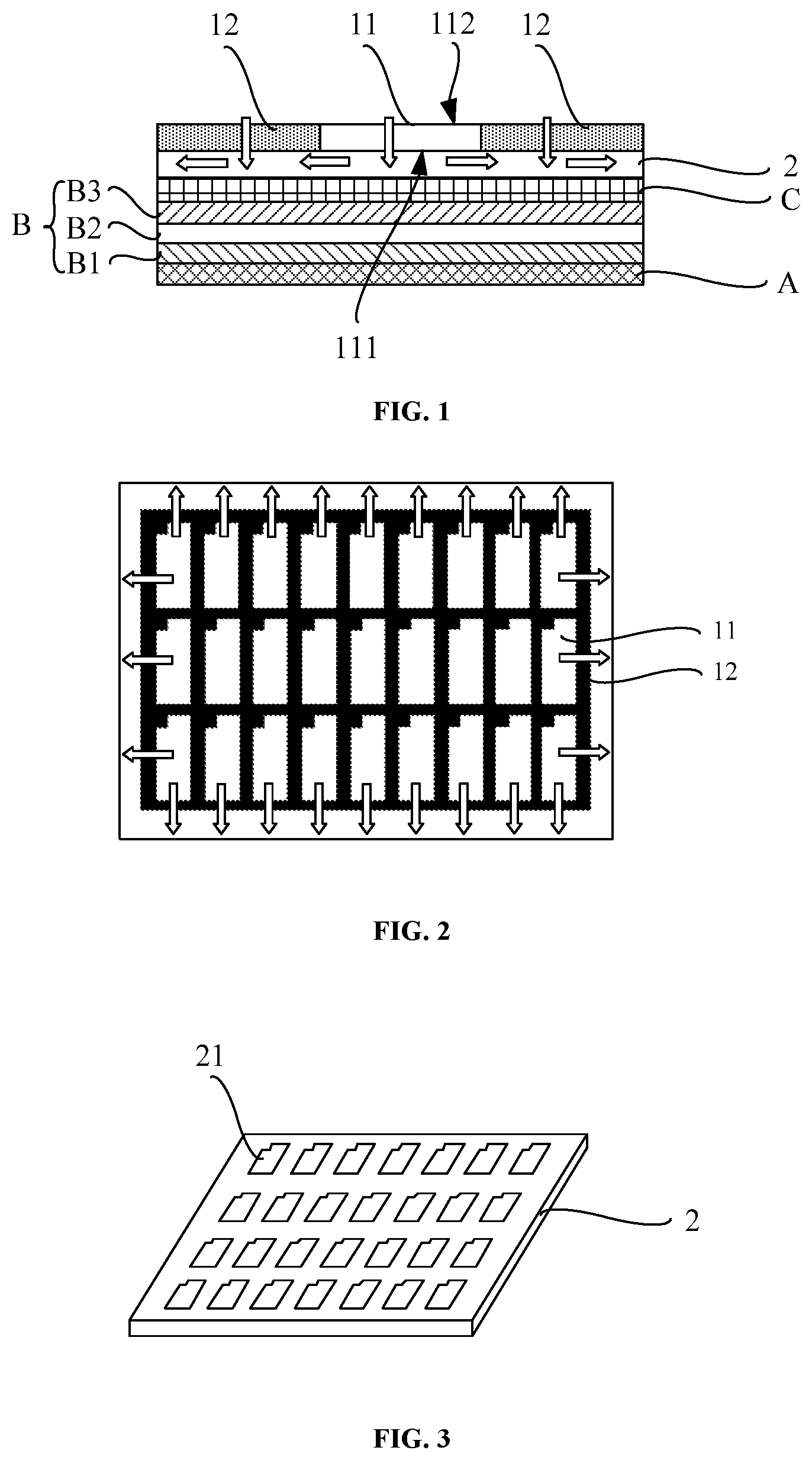 Patent US11785802 — Display panel and display device provided with heat conducting layer — Figure 1