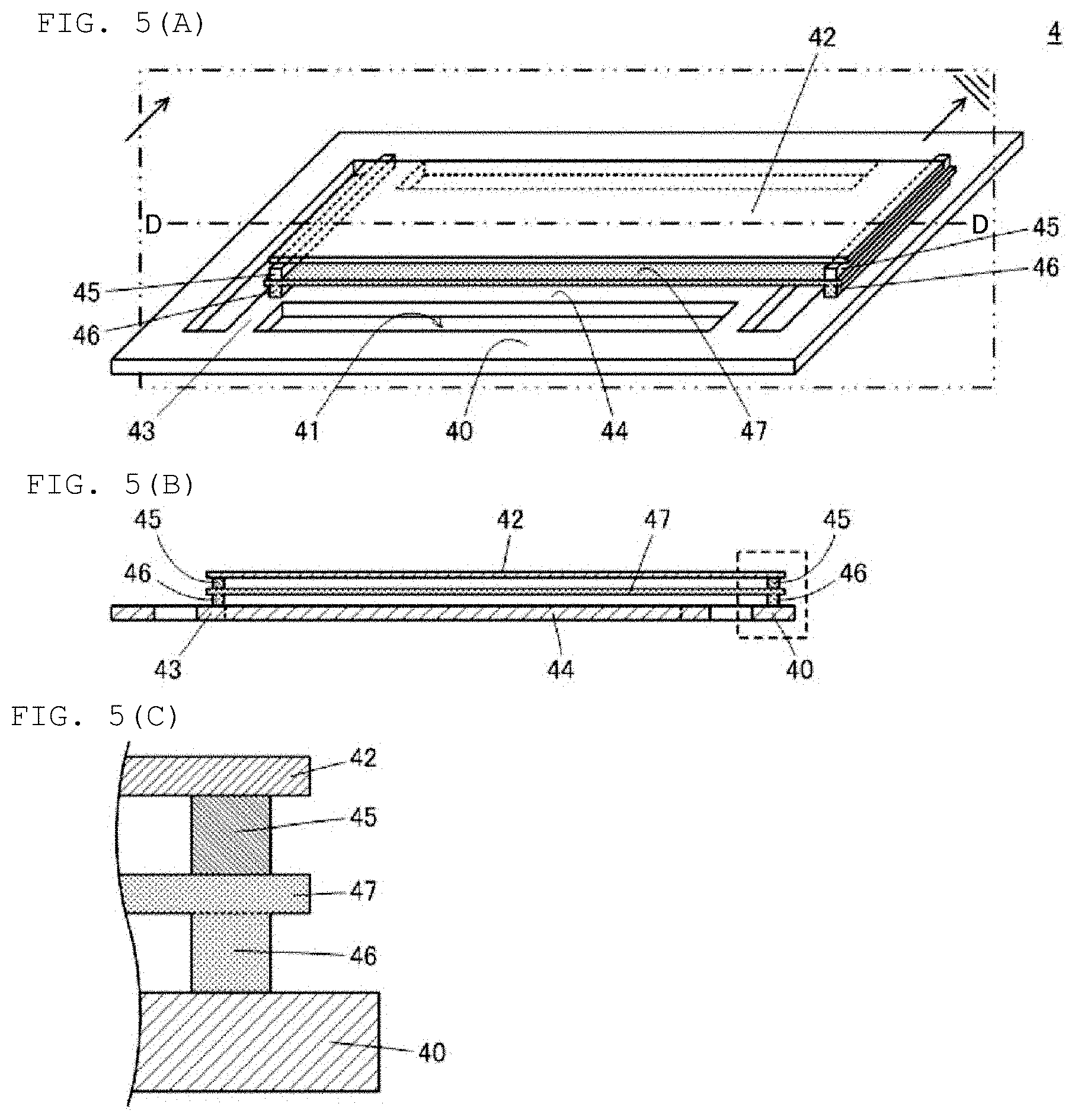 Patent US11785855 Figure 4 – Piezoelectric device, vibration structure and piezoelectric sensor