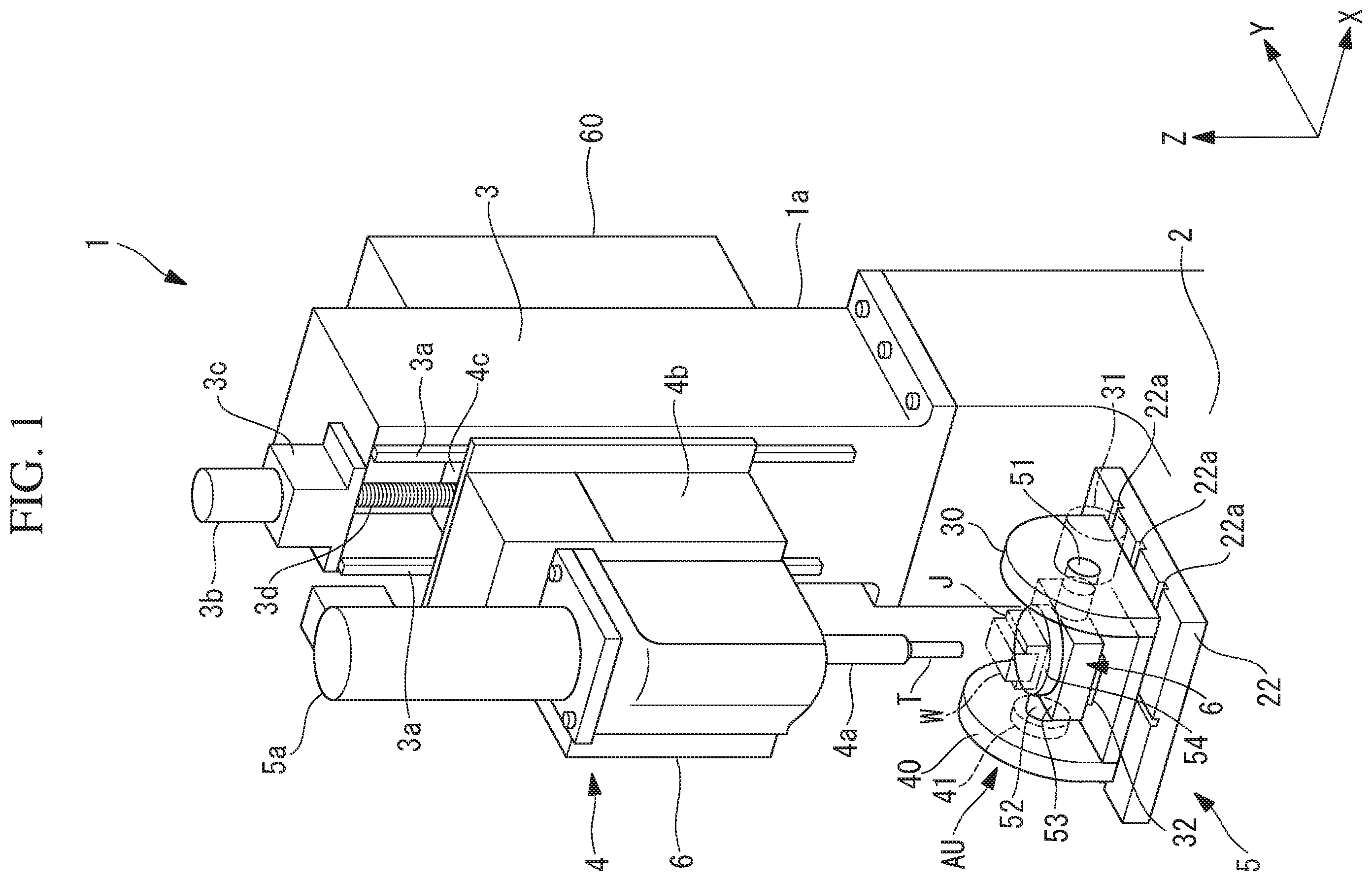 Patent US11787003 — Machine tool — Figure 1