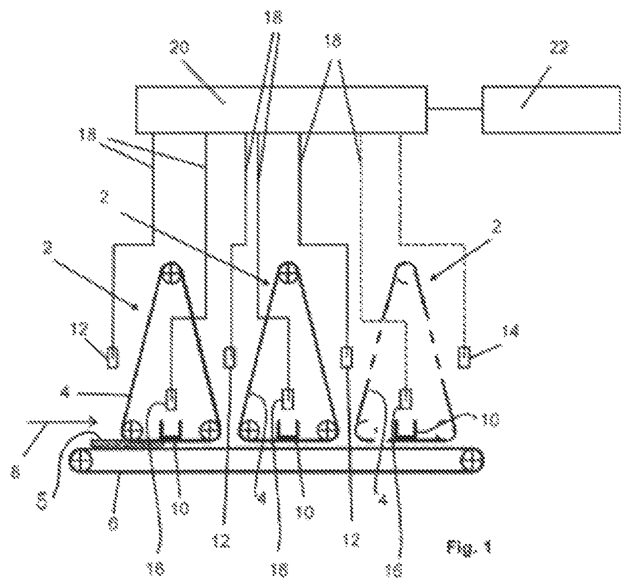 Patent US11787010 — Method for grinding a surface of a workpiece and device therefore — Figure 1