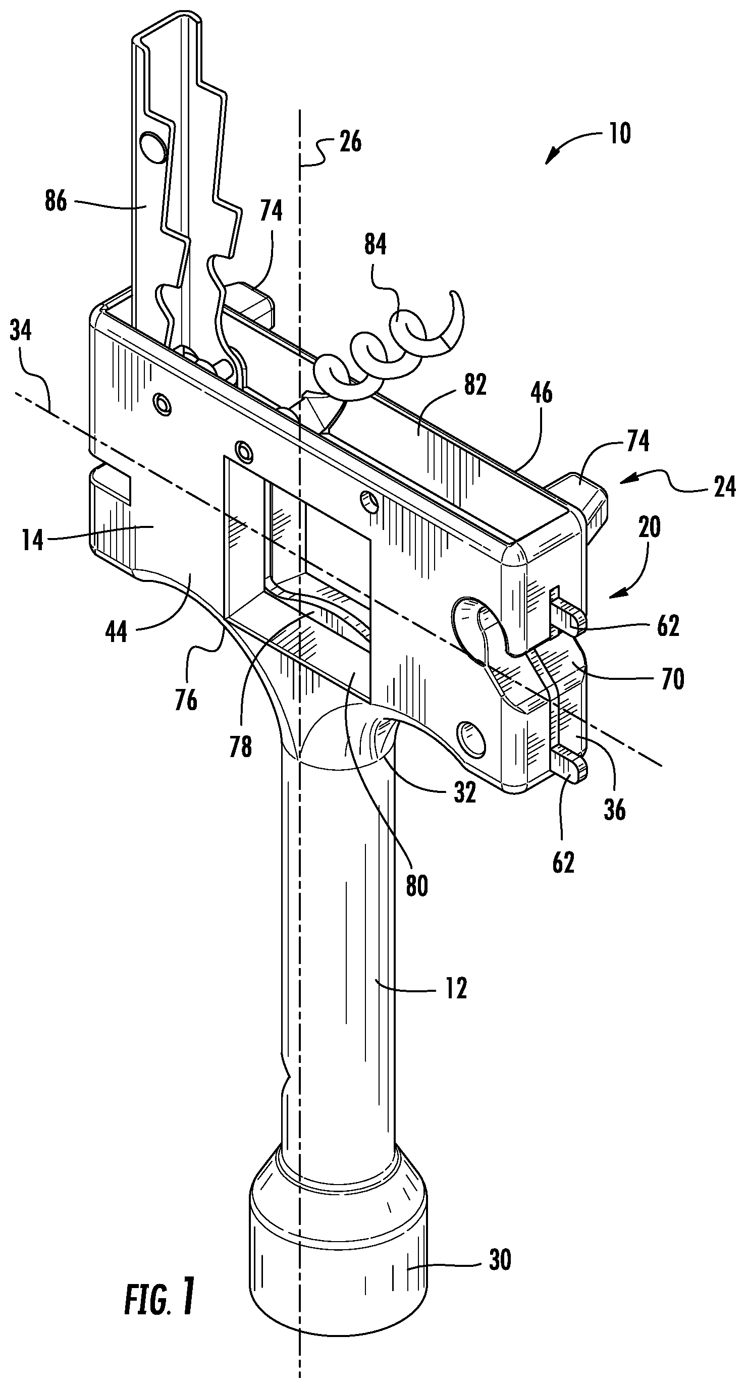 Patent US11787032 — Multi-function marine tool — Figure 1
