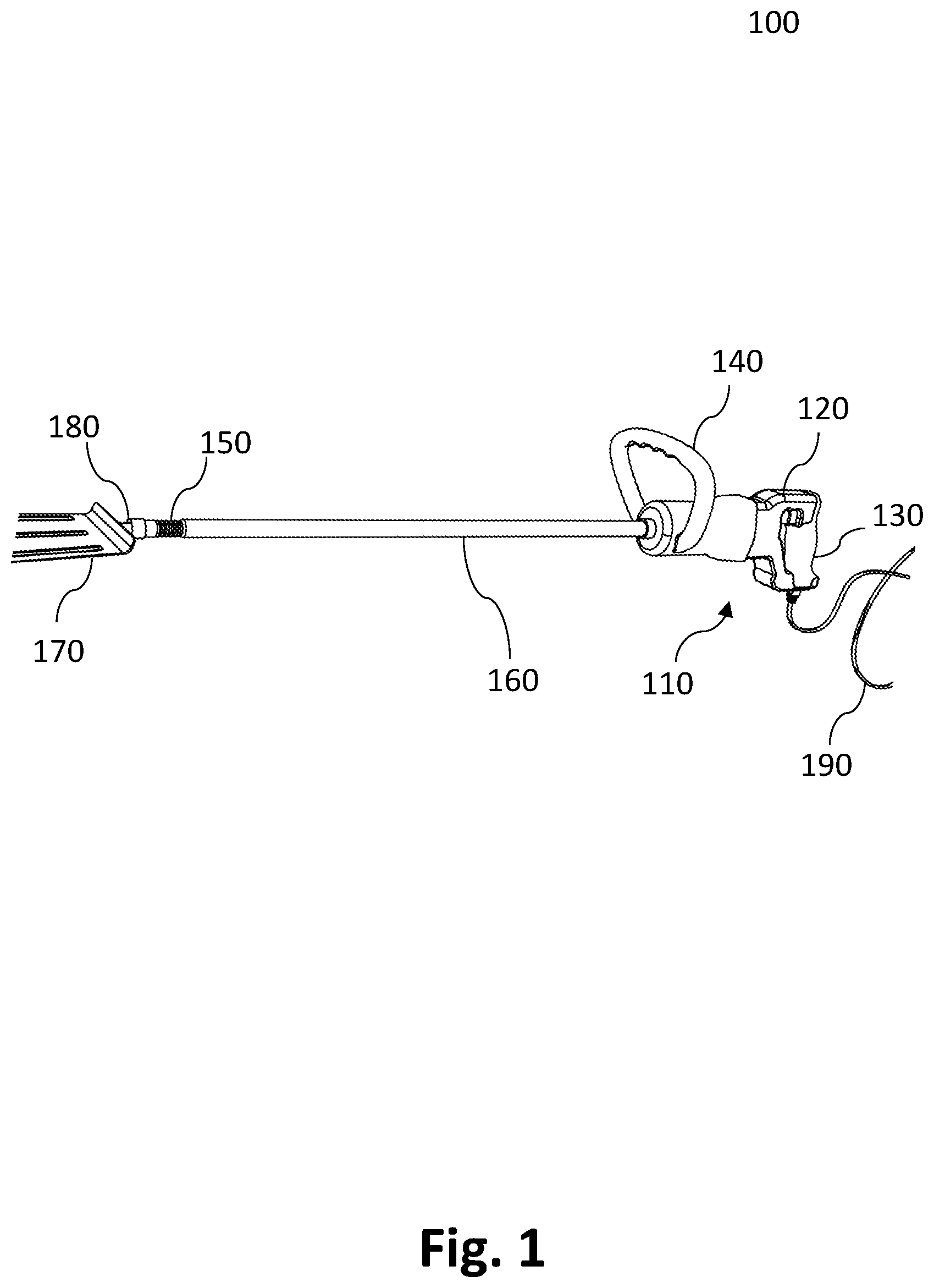 Patent US11787033 — Multifunctional reciprocating utility device — Figure 1