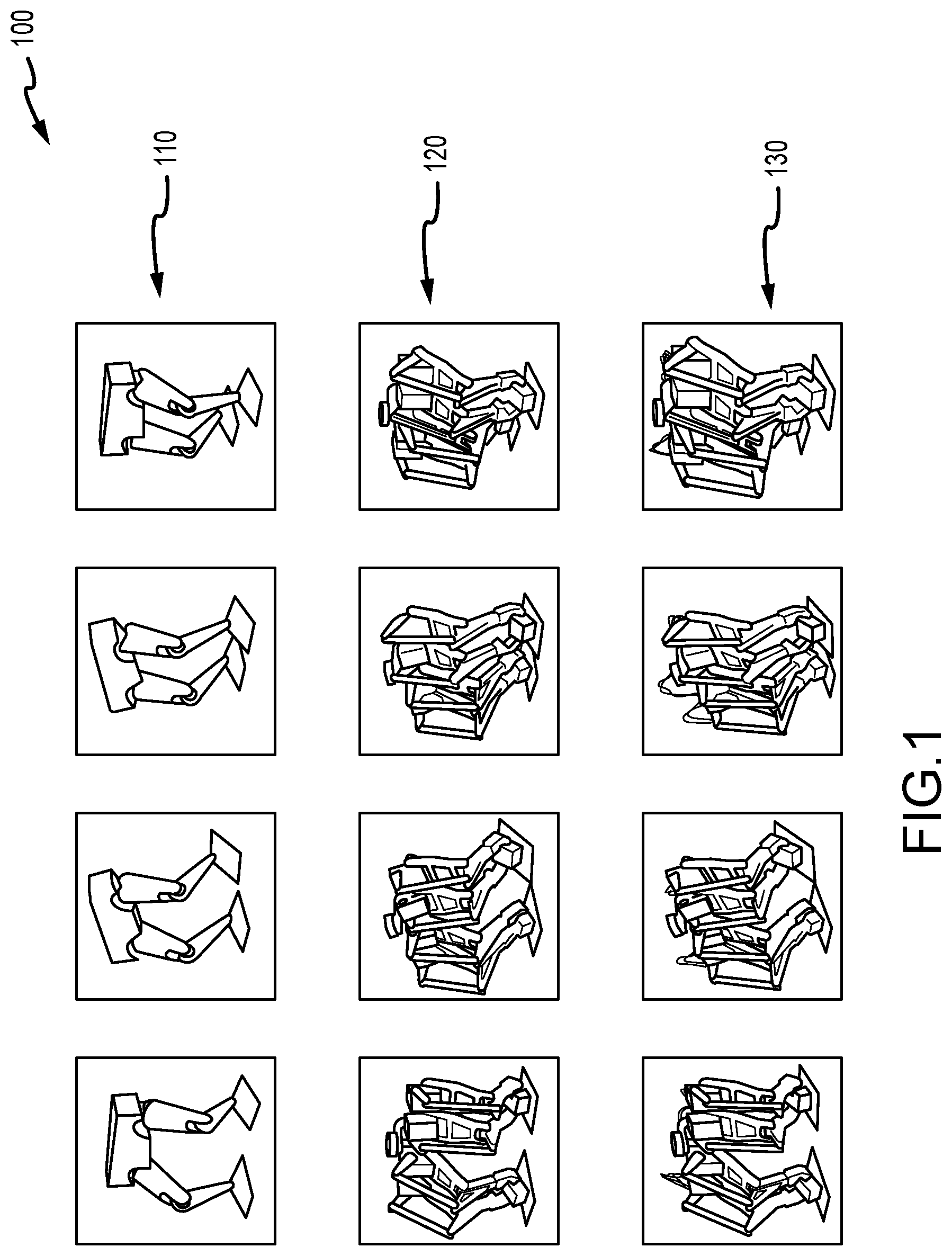 Patent US11787045 — Robot with an inverse kinematics (IK)-based controller for retargeting input motions — Figure 1