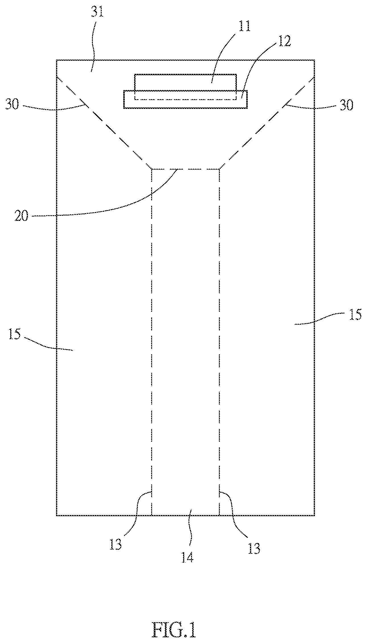Patent US11787075 Figure 1 – Foldable environmentally friendly razor