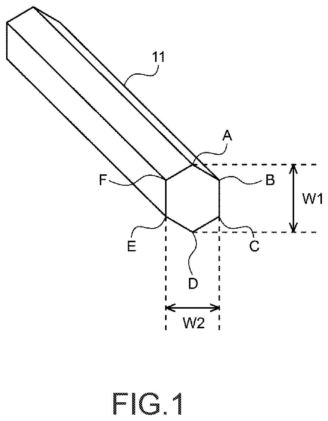 Patent US11787089 — Method of producing an optical member including an alignment of canes into a jig — Figure 1