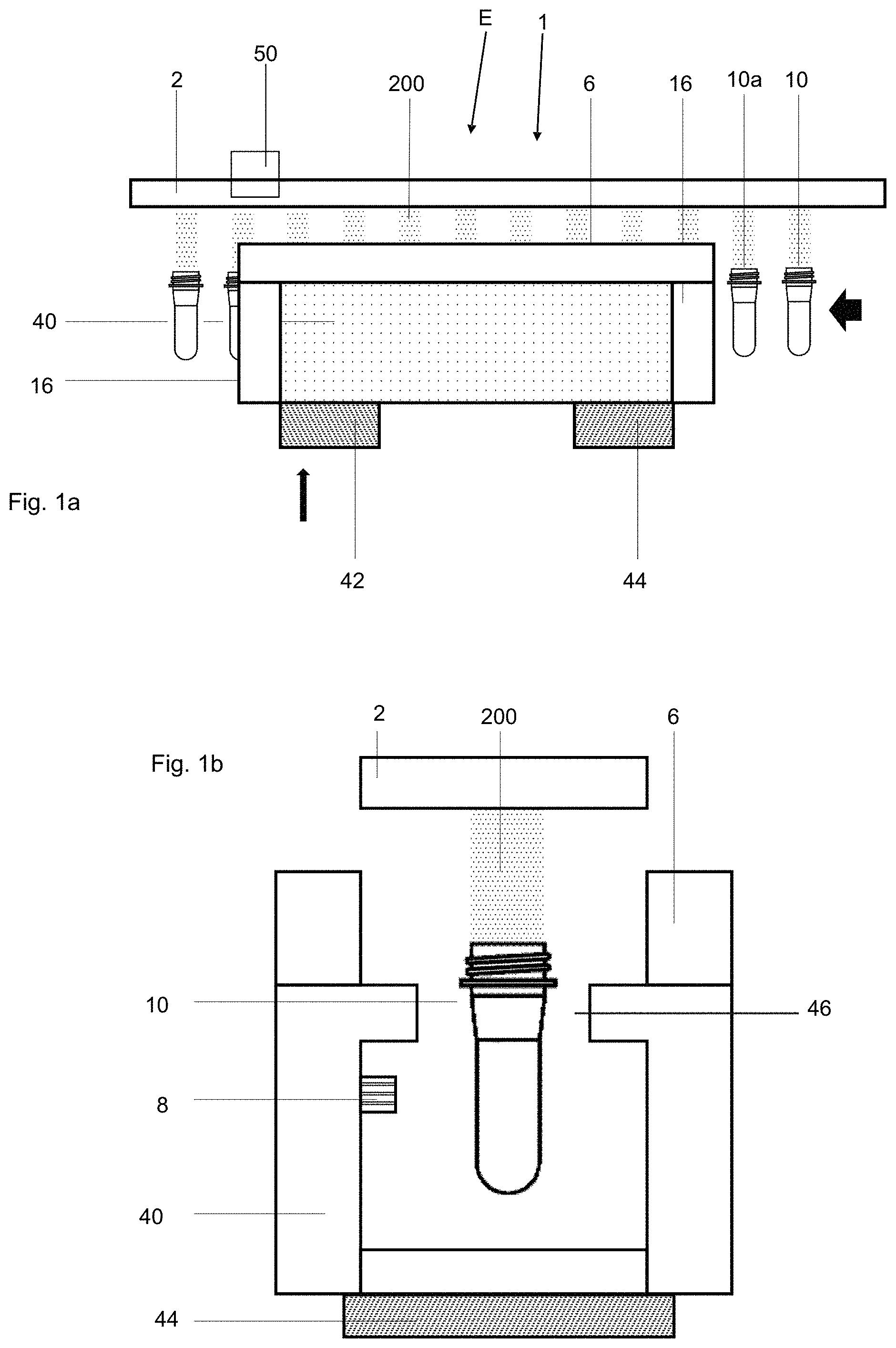 Patent US11787090 Figure 1 – Apparatus for heating plastic preforms with stationary applicator