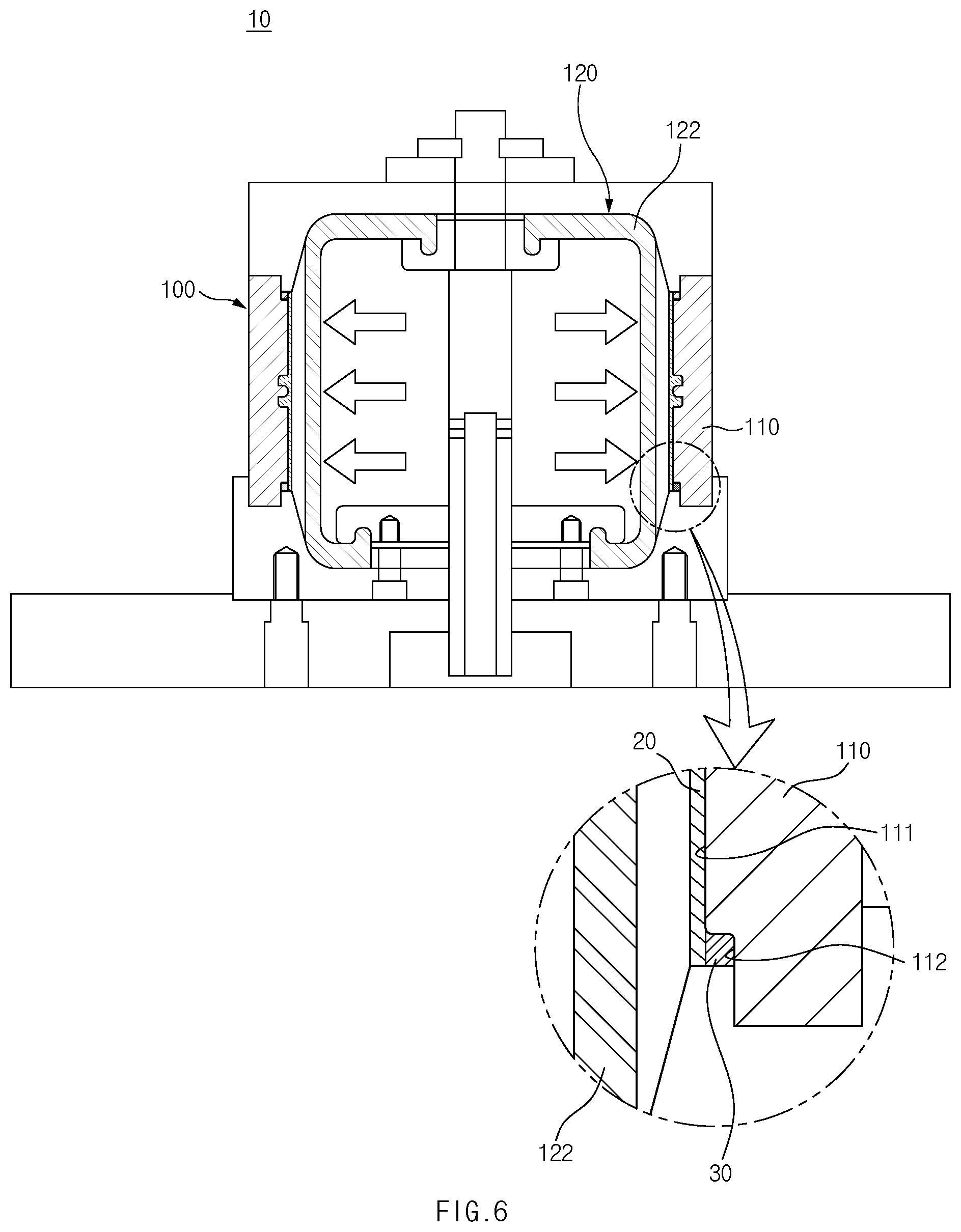 Patent US11787102 Figure 6 – Coupler for air suspension and apparatus and method for manufacturing the same