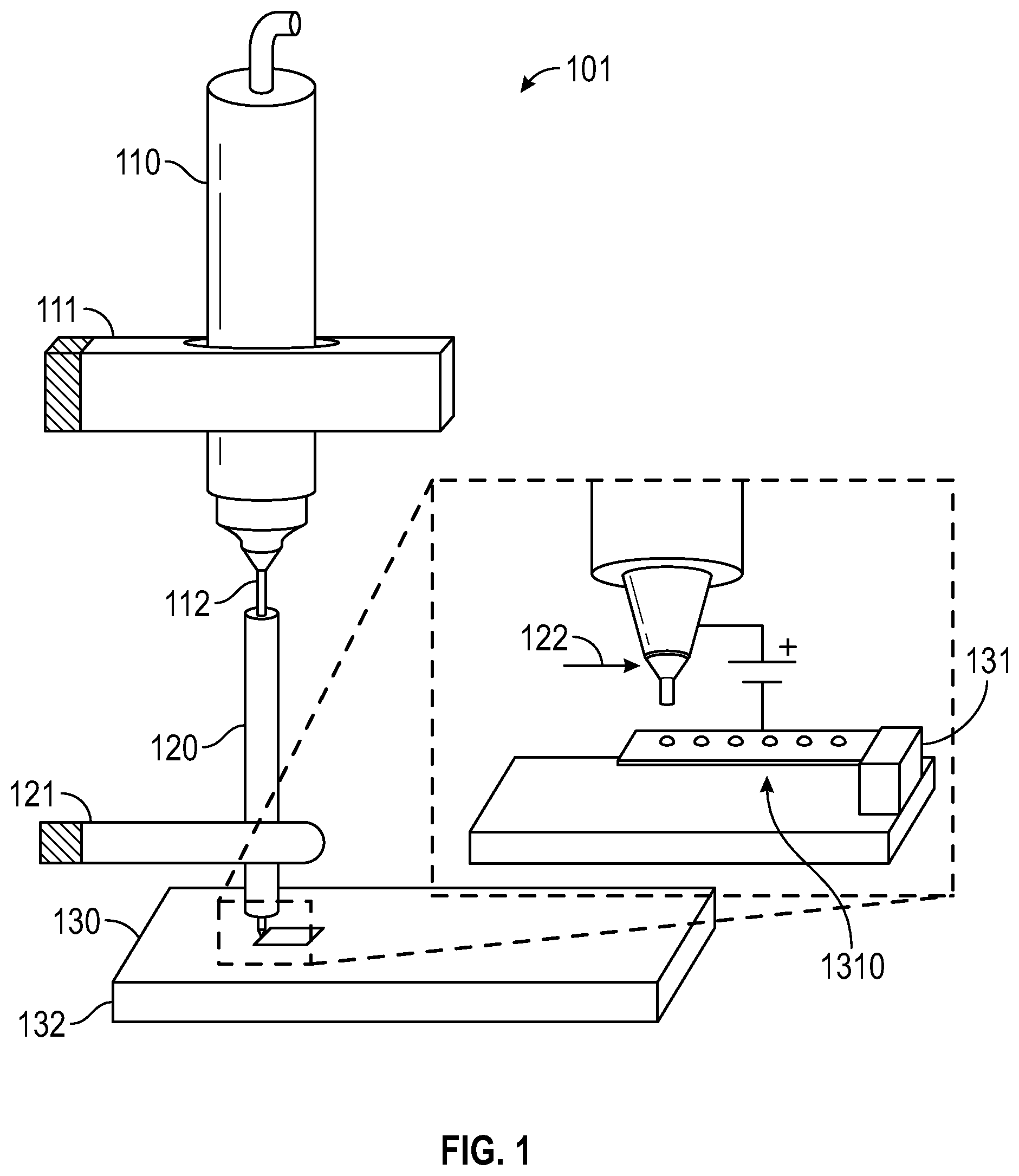 Patent US11787117 — Fabricating ceramic structures — Figure 1