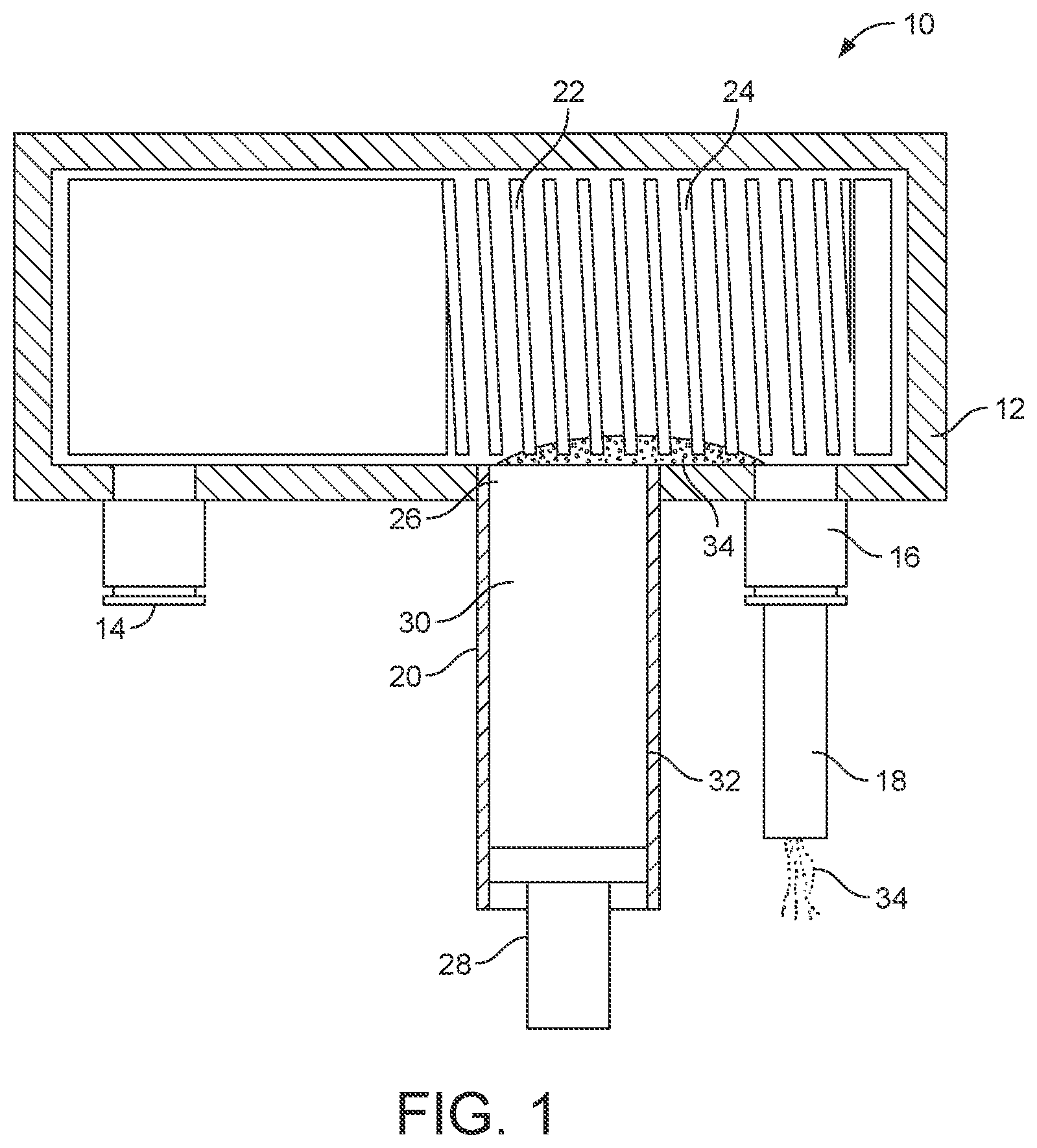 Patent US11787119 — Powder feeder — Figure 1