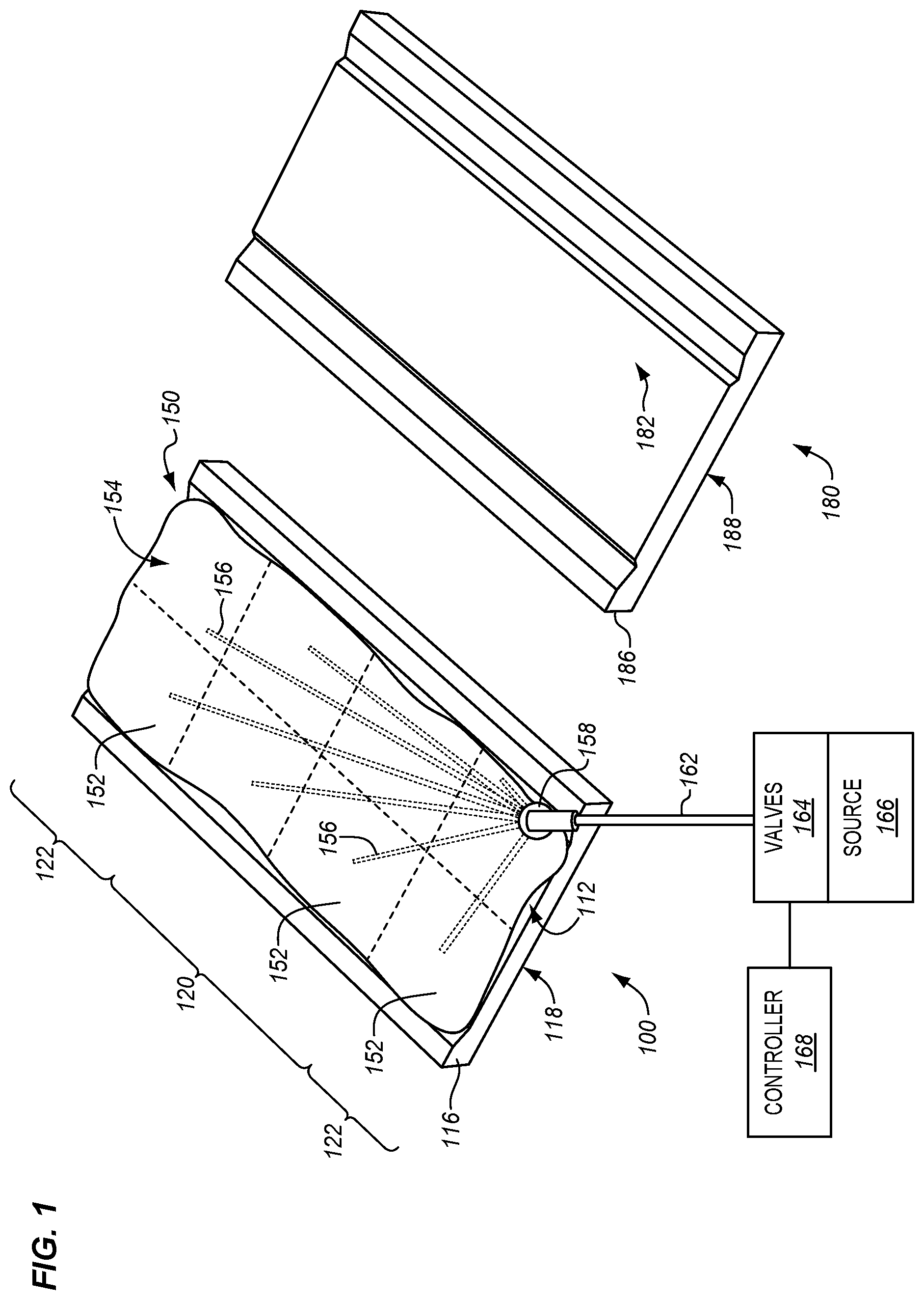 Patent US11787132 — Controllable multi-celled bladders for composites — Figure 1