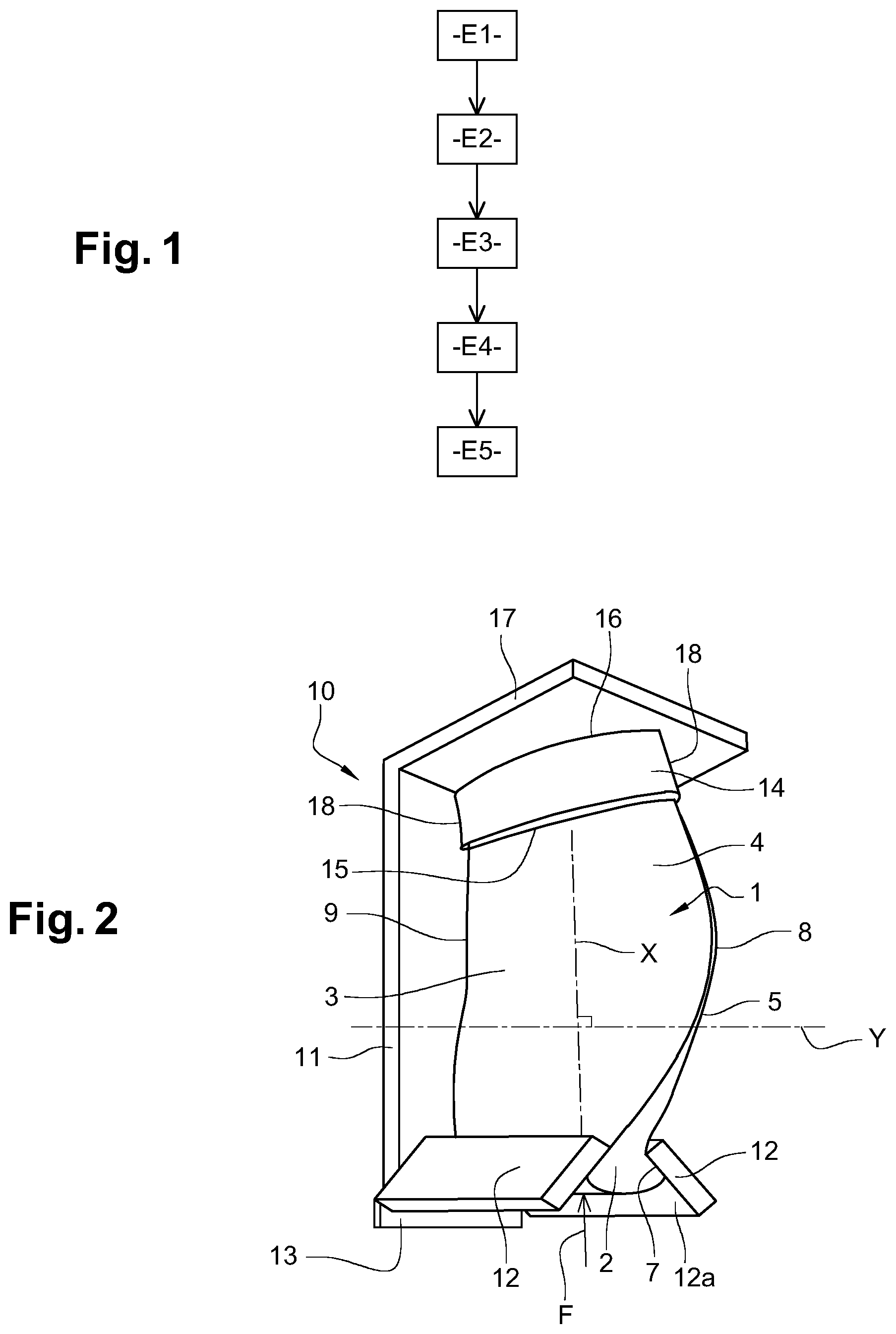 Patent US11787135 — Method of repairing a composite blade — Figure 1