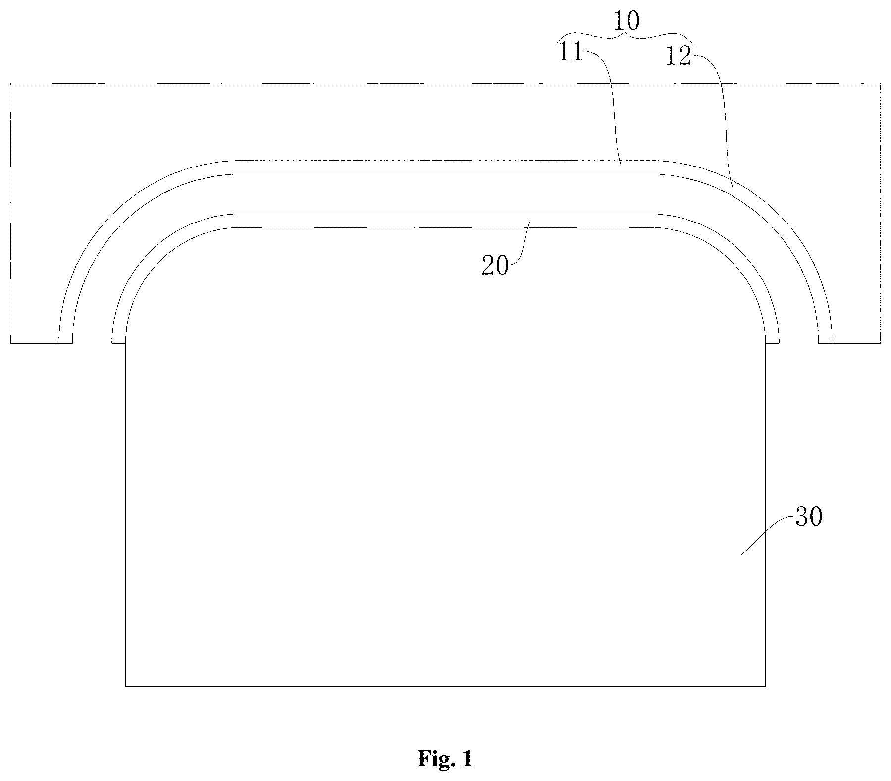 Patent US11787165 — Laminating device and laminating method — Figure 1