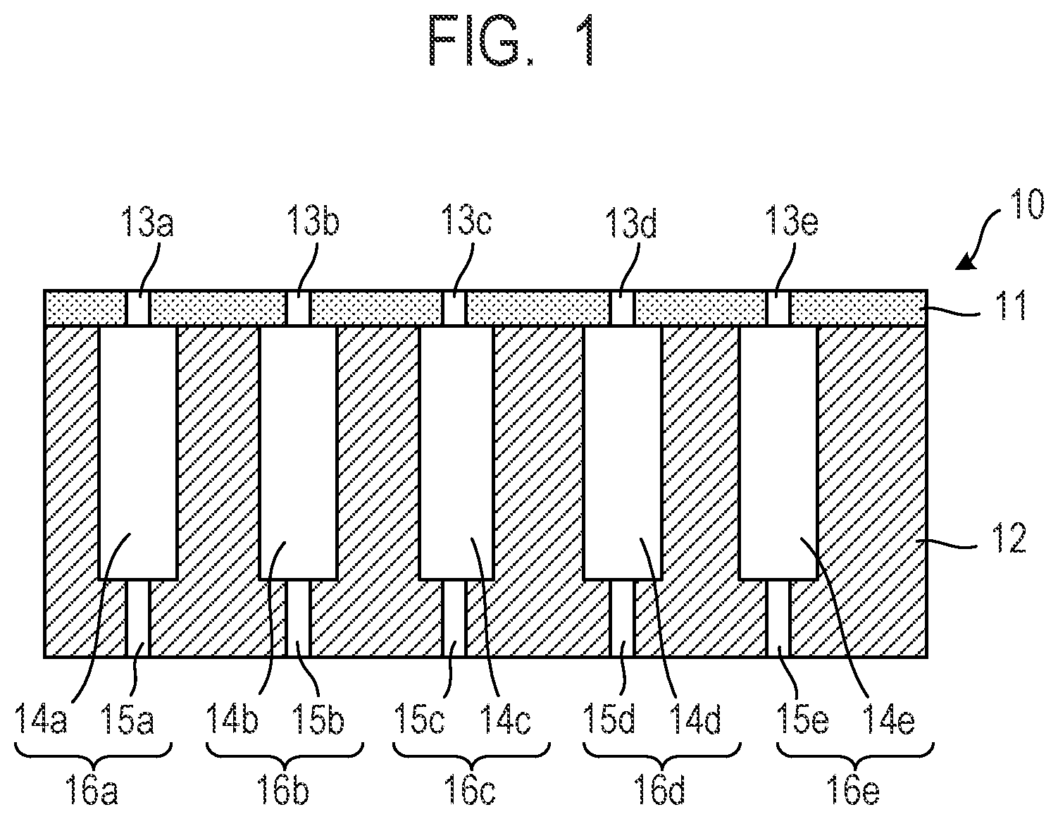 Patent US11787176 — Liquid ejection head, method of operating liquid ejecting head, and liquid ejection apparatus — Figure 1