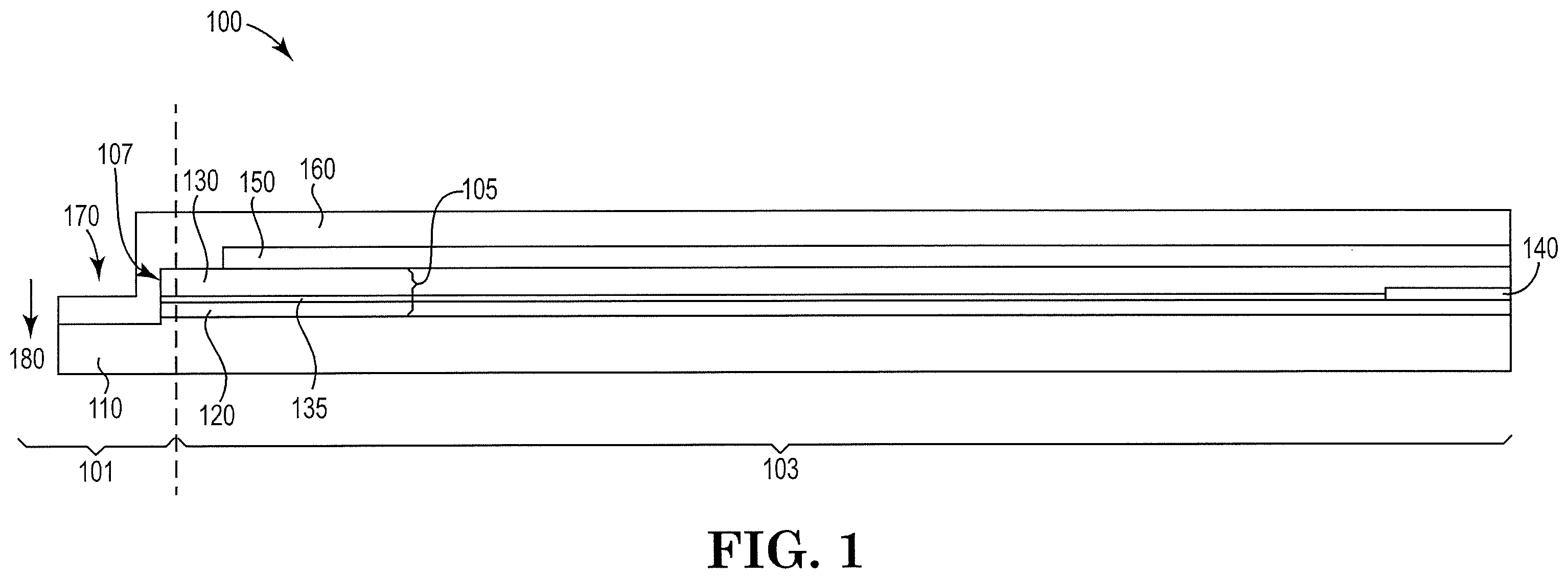 Patent US11787180 Figure 1 – Corrosion tolerant micro-electromechanical fluid ejection device