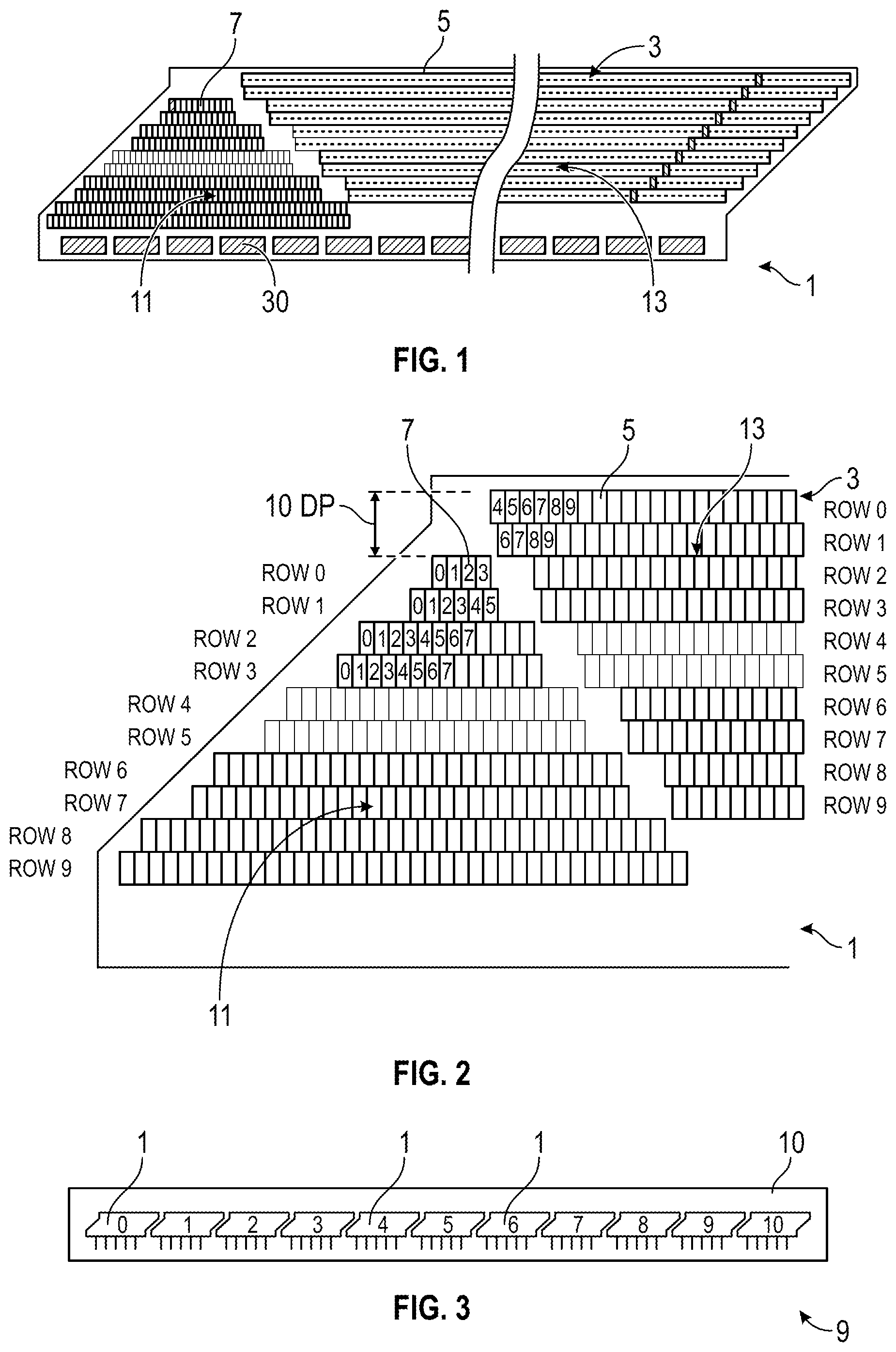 Patent US11787182 Figure 1 – Mismatched nozzle rows for single-pass monochrome printing at high speeds