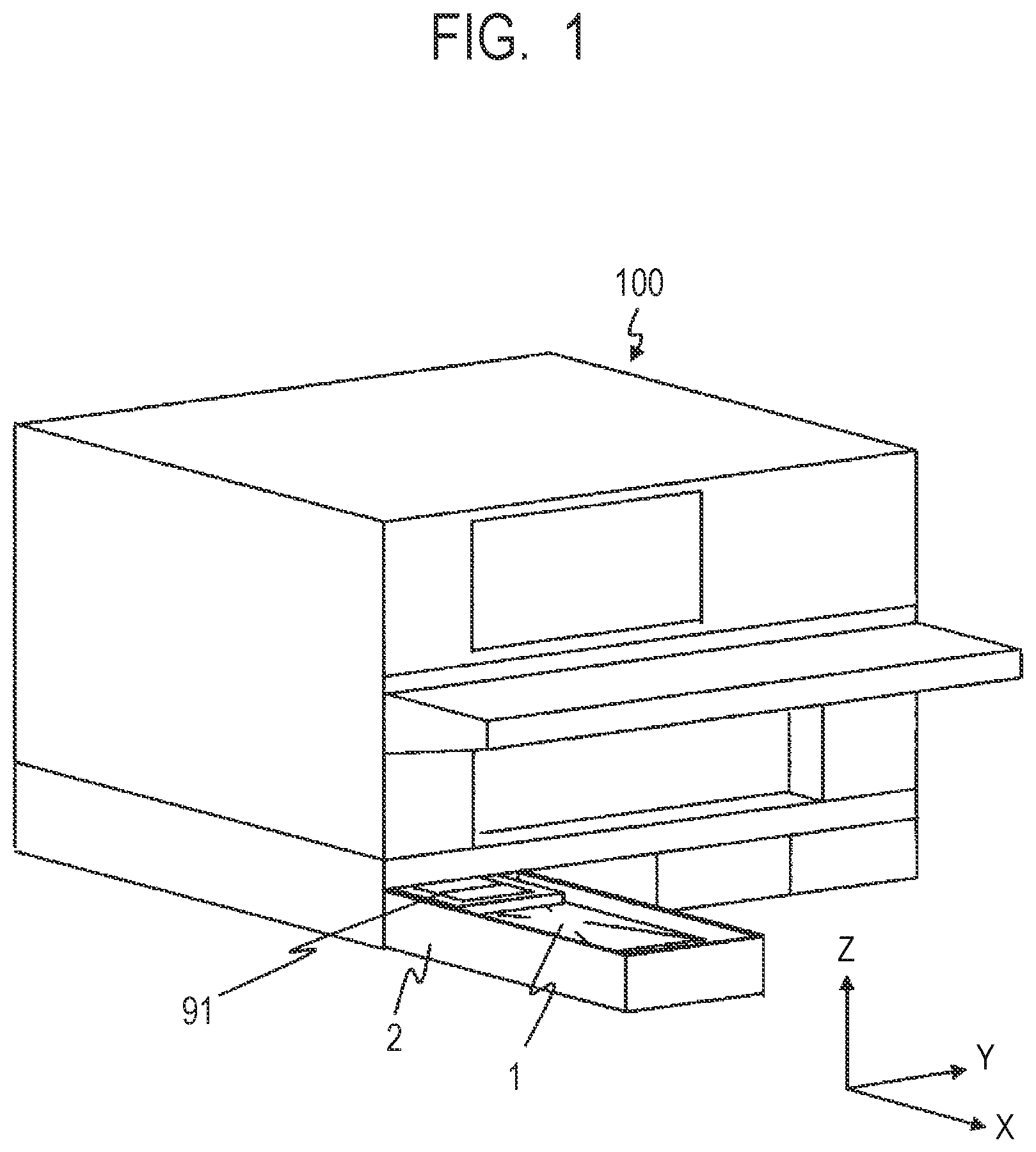 Patent US11787191 — Liquid container and method of manufacturing the same — Figure 1