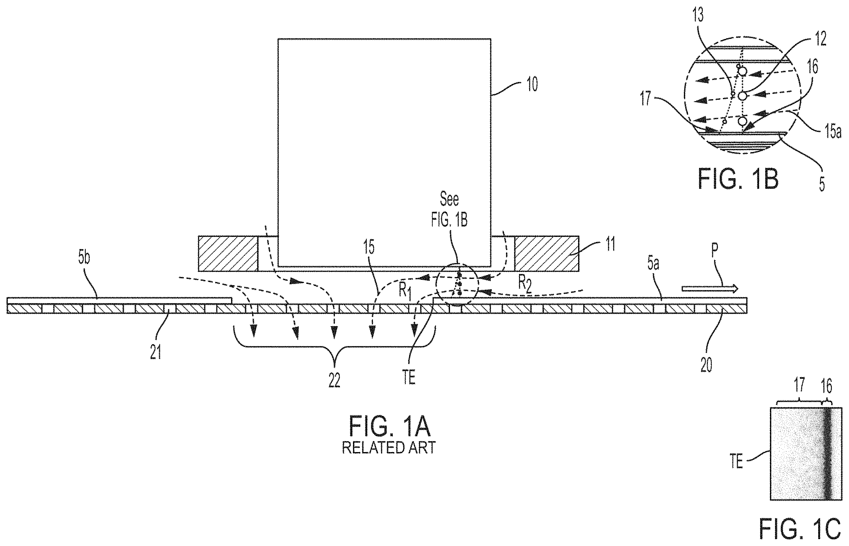 Patent US11787205 — Devices, system, and methods for supplying makeup air at printhead modules of a printing system — Figure 1