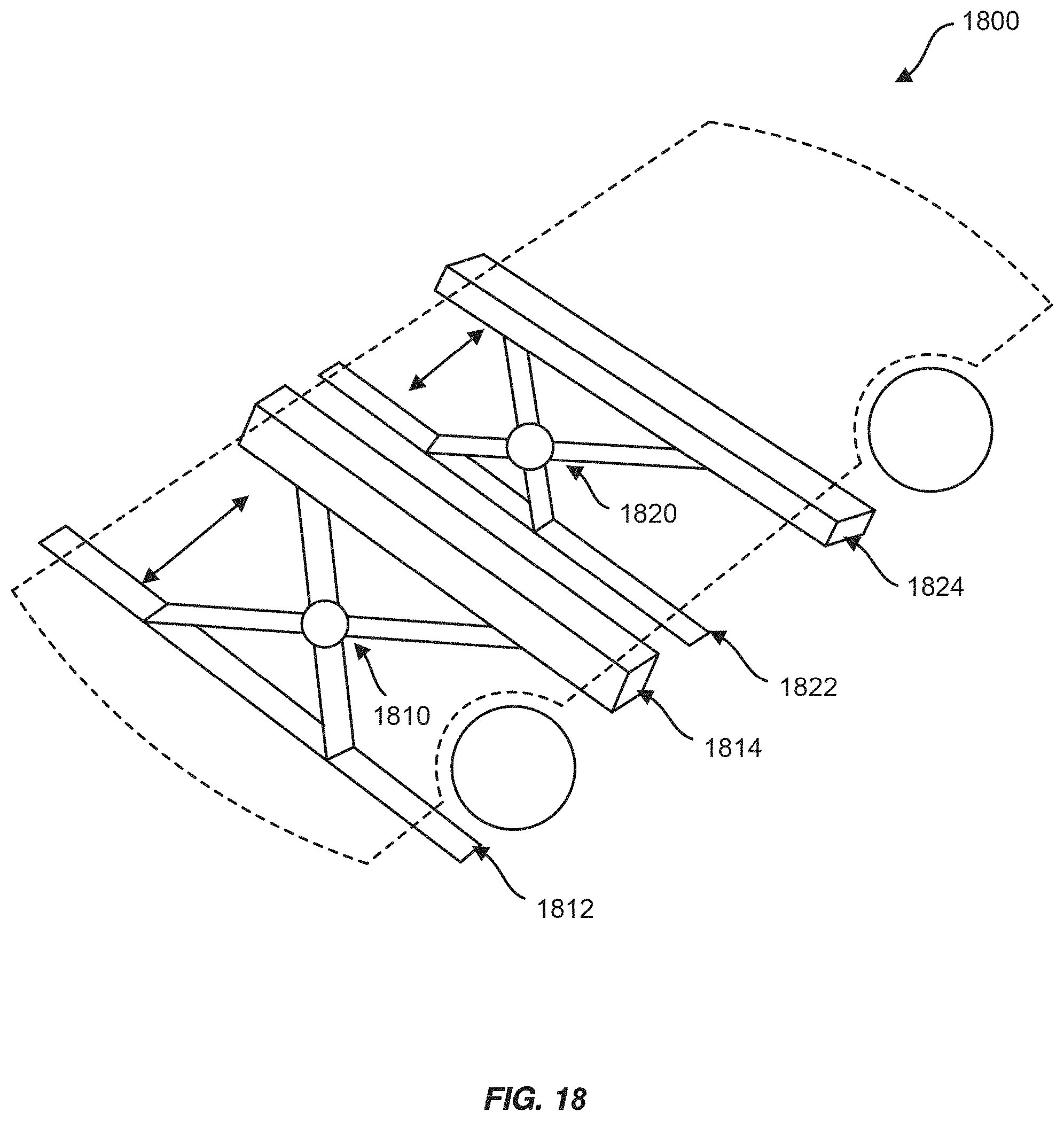 Patent US11787234 Figure 18 – Automated removal and replacement of vehicle wheels and tires