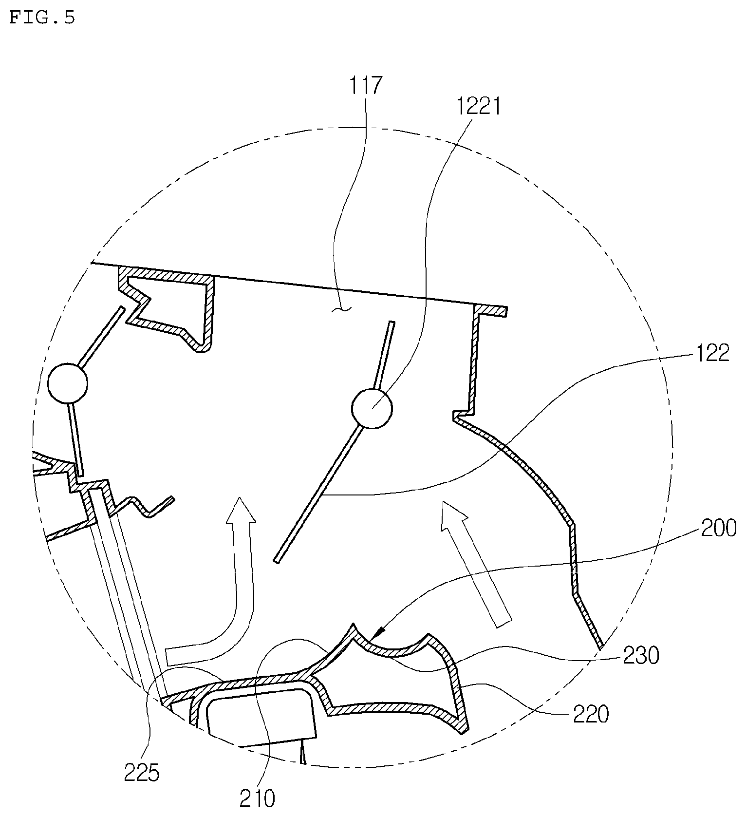 Patent US11787264 Figure 5 – Air conditioner for vehicle