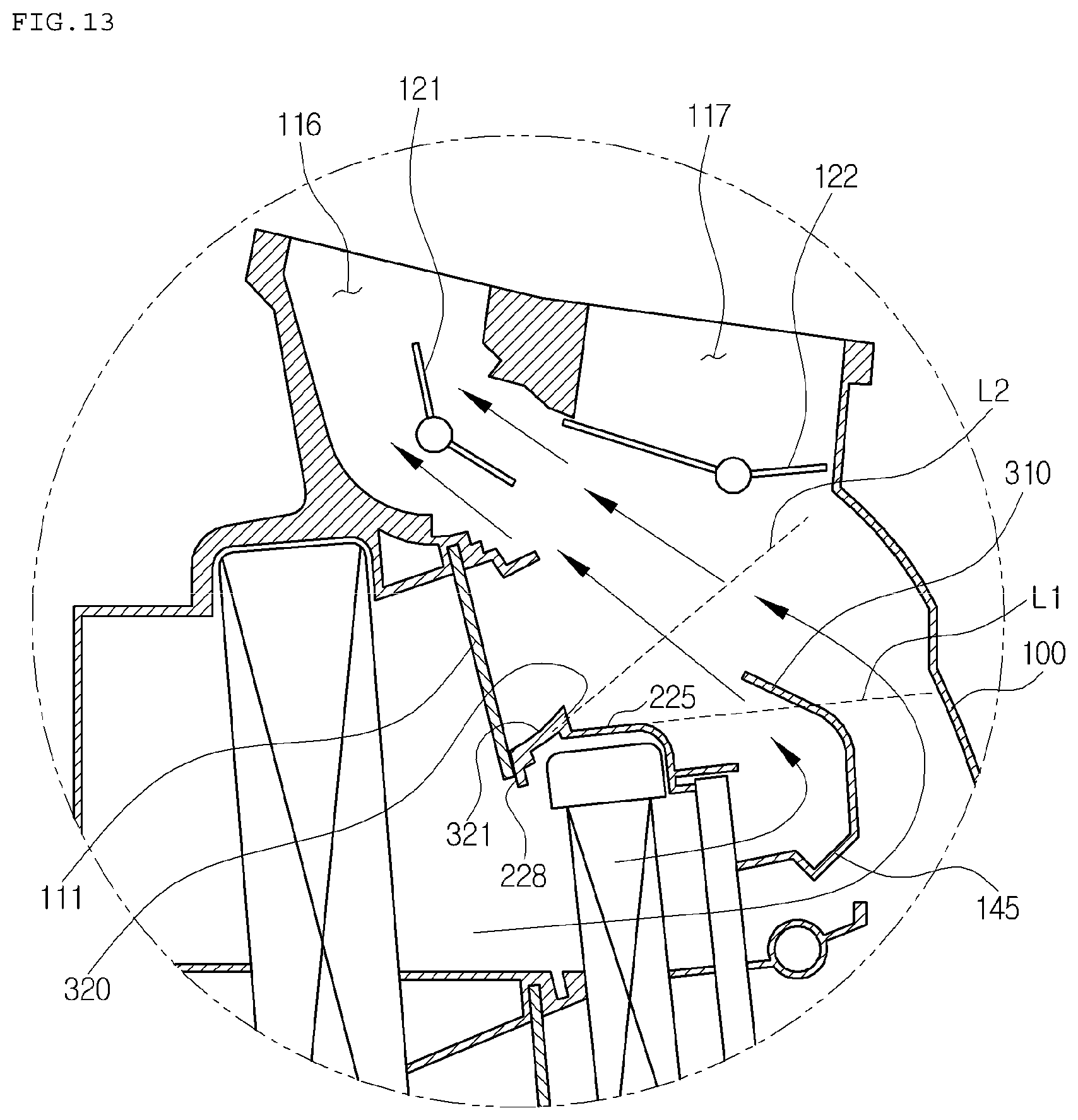 Patent US11787264 Figure 12 – Air conditioner for vehicle